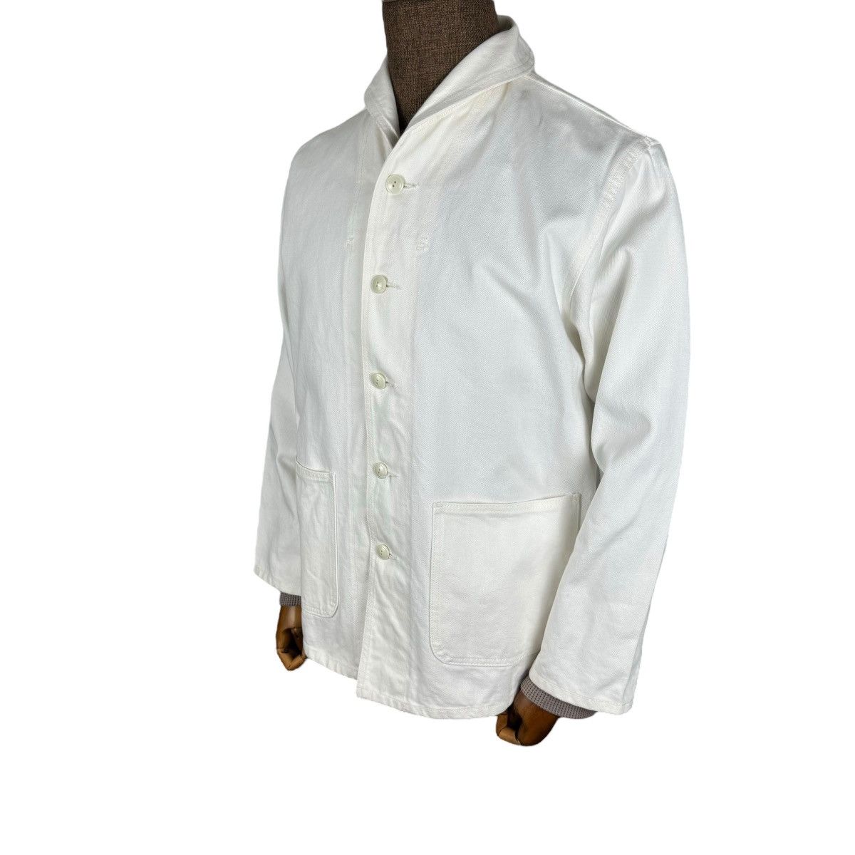URBAN RESEARCH DOORS ☀️URBAN RESEARCH SHAWL COLLAR FRANCE WORKWEAR JACKET Size US M / EU 48-50 / 2 - 2 Thumbnail
