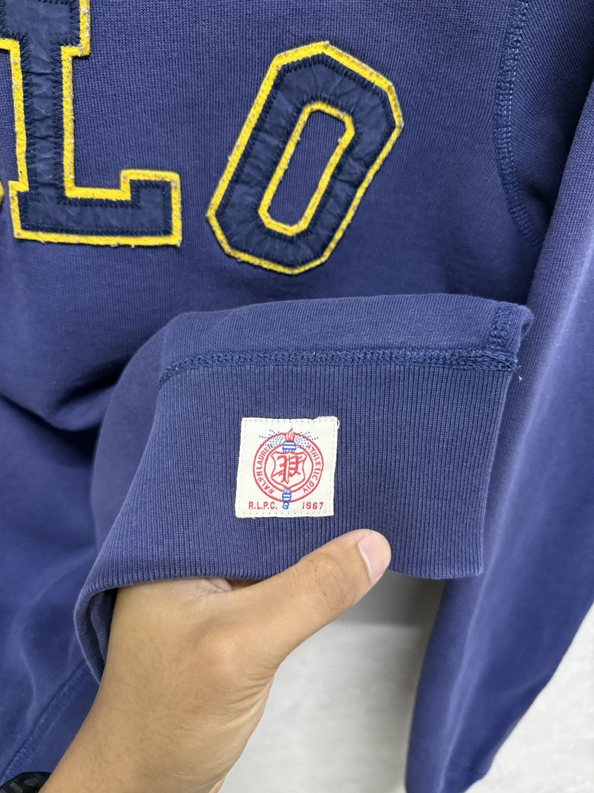 Polo Ralph Lauren Vintage Polo Ralph Lauren Thrashed Sun Faded Size US S / EU 44-46 / 1 - 4 Thumbnail