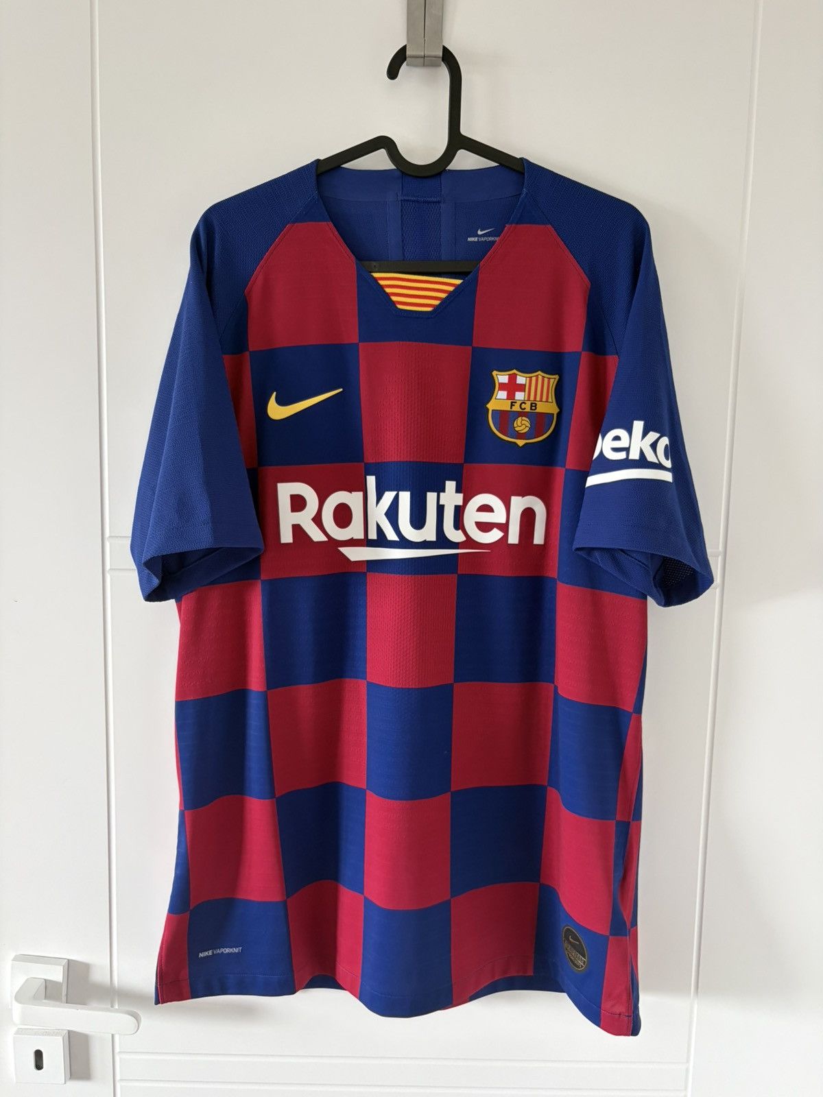 Barcelona nike 2019/2020 domowa Messi Vaporknit meczowa — zdjęcie 4