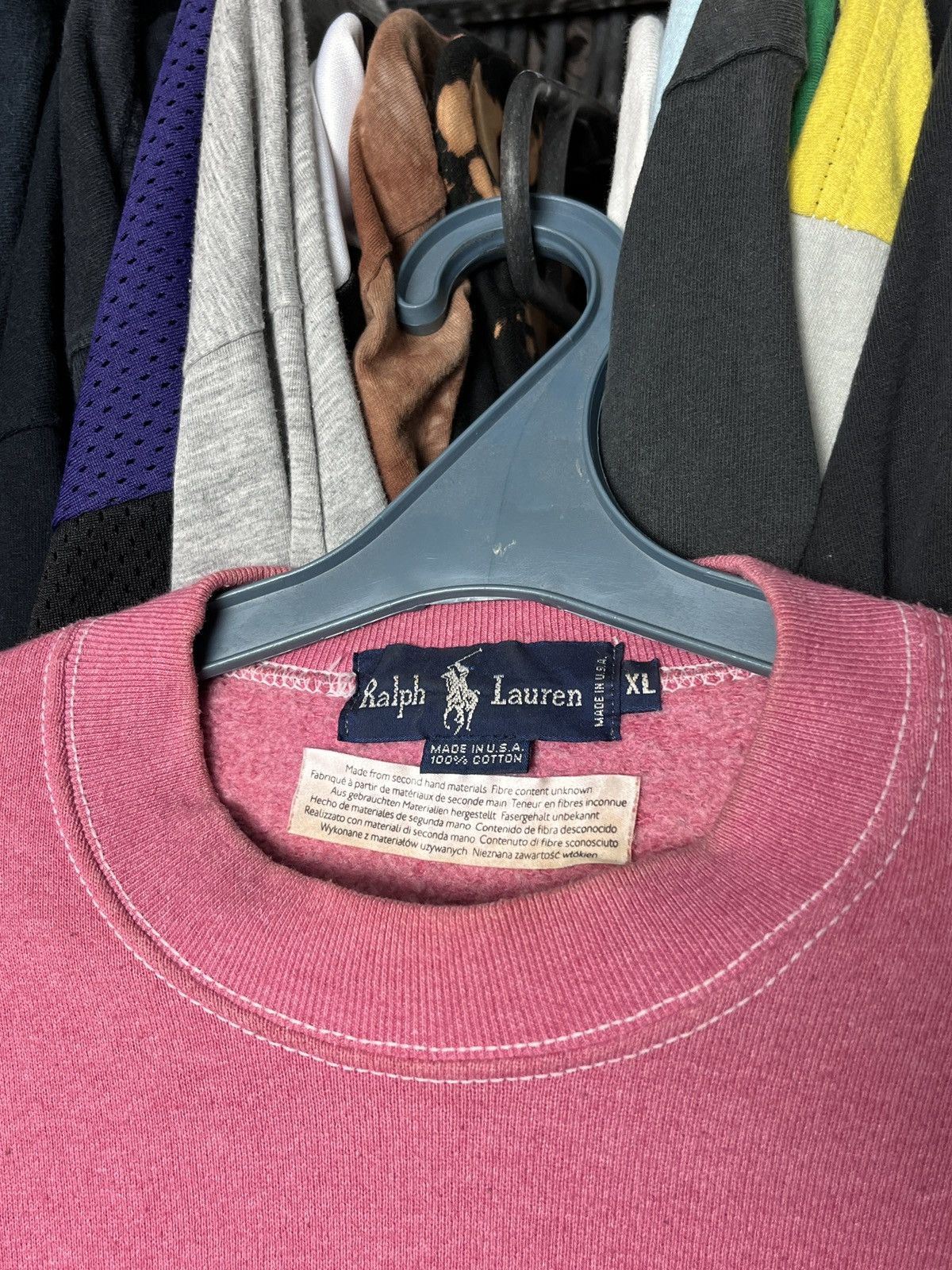 Polo Ralph Lauren × Ralph Lauren RALPH LAUREN CP RL 94 REWORKED BOXY FIT SWEATHSIRT - 1335 Size US XL / EU 56 / 4 - 5 Thumbnail
