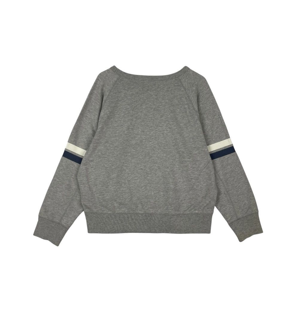 Designer × Vintage vintage Hoodie/sweater gap small logo gray blue white two Size US L / EU 52-54 / 3 - 4 Thumbnail