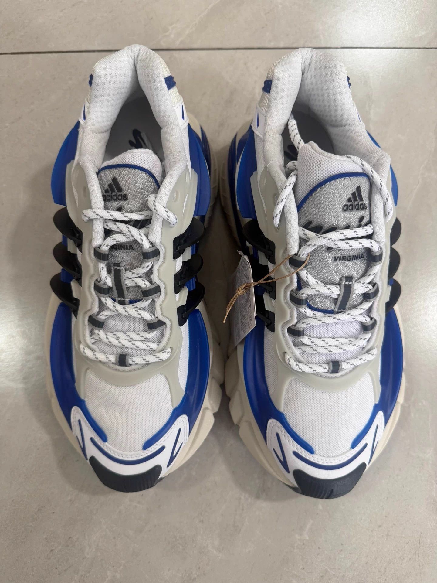 Adidas adidas x PW Adistar Jellyfish VIRGINIA Dad Shoe White Blue Size US 9 / EU 42 - 3 Thumbnail