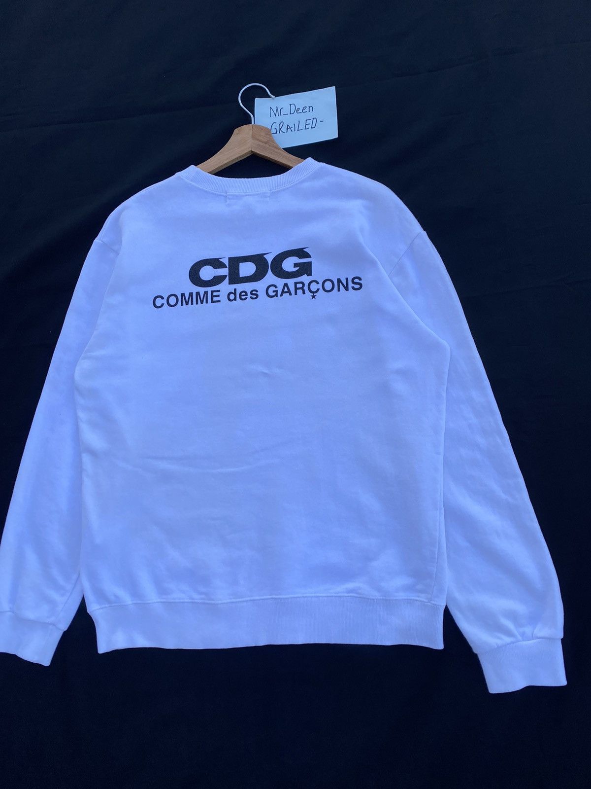Comme des Garcons Rare Comme Des Garcons CDG Big Spellout Sweatshirt Size US L / EU 52-54 / 3 - 4 Thumbnail