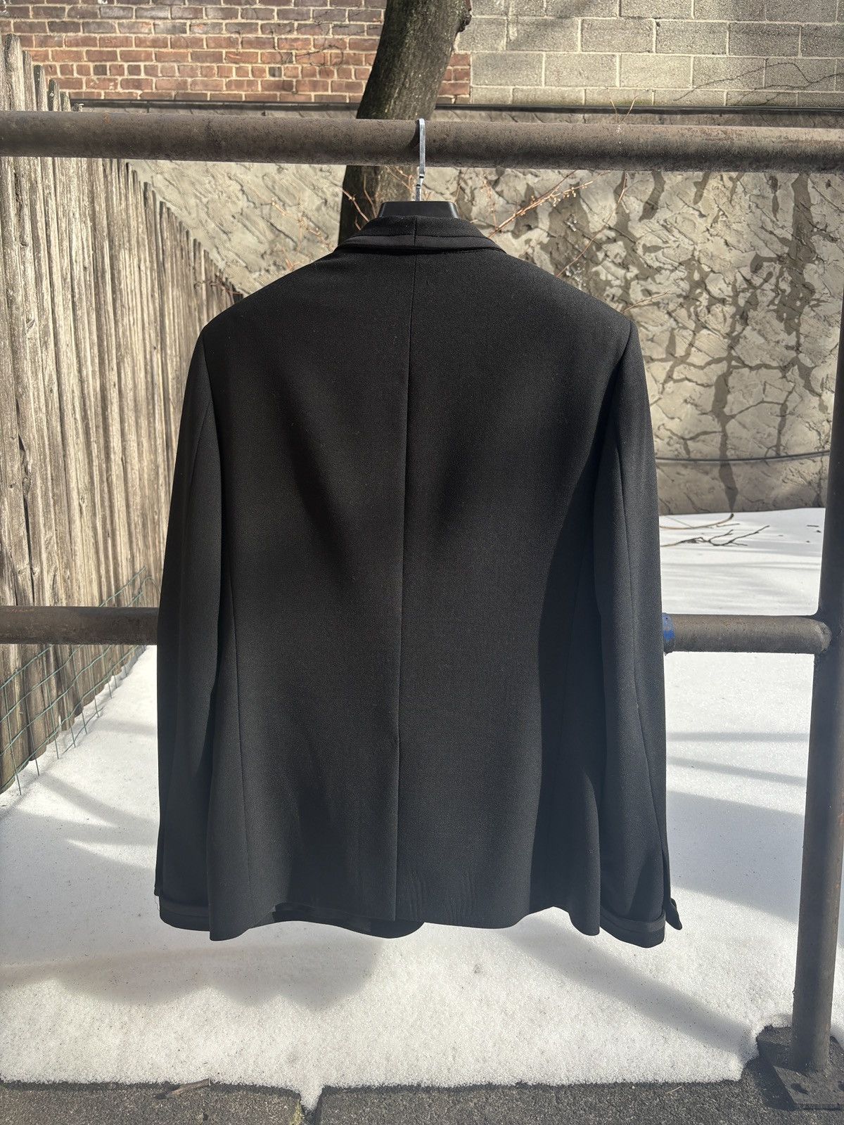 Saint Laurent Paris SLP by Hedi Slimane ss13 Le Smoking black suit jacket blazer Size US M / EU 48-50 / 2 - 2 Thumbnail