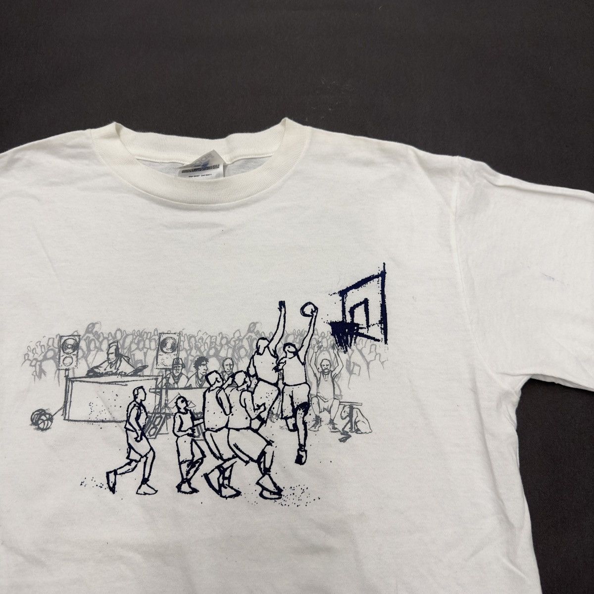 Adidas × Vintage Vintage Adidas Basketball tee Size US XL / EU 56 / 4 - 3 Thumbnail