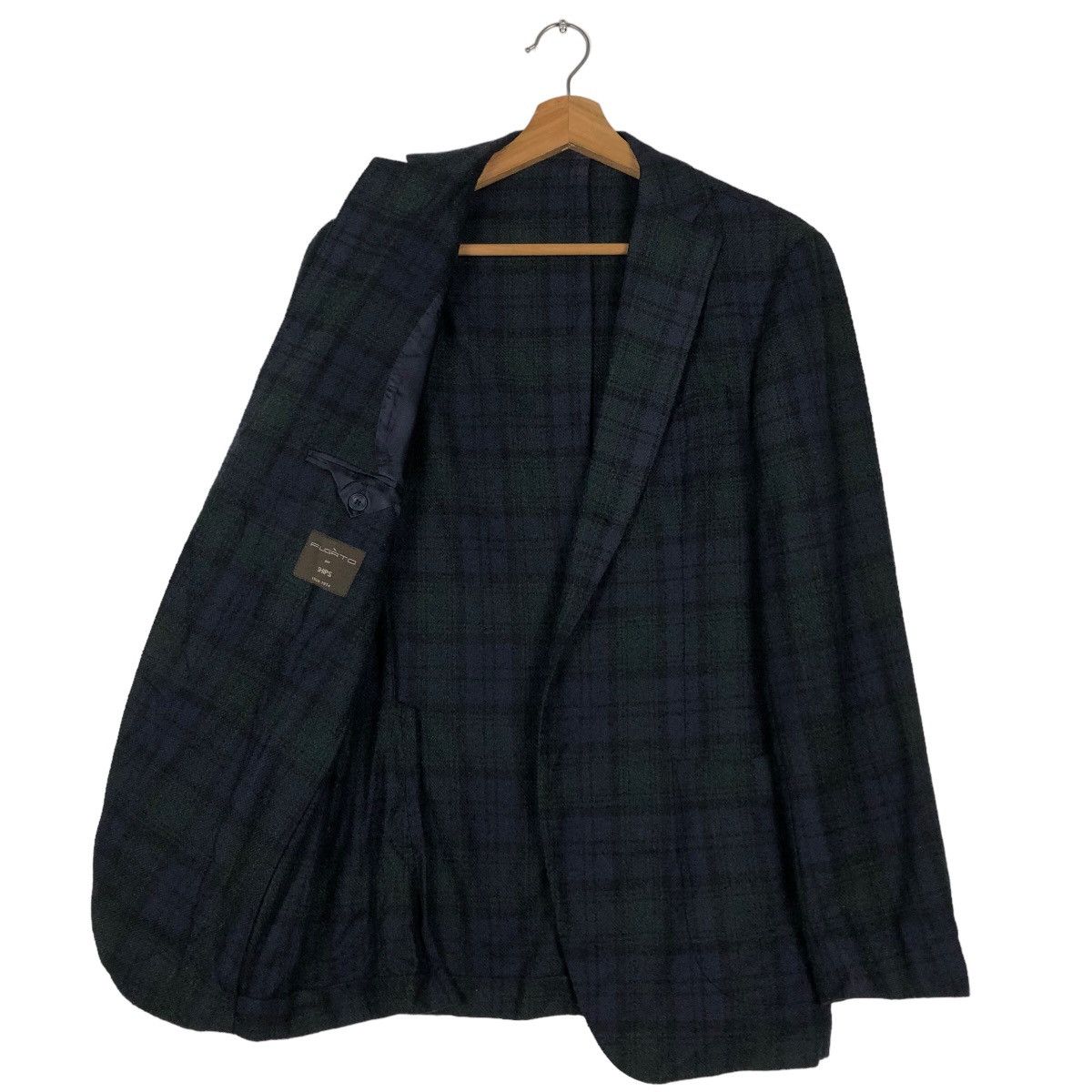 Issey Miyake 🔥Vintage Furgato Per Ships Japan Chore Jacket Tartan Design Size US M / EU 48-50 / 2 - 10 Thumbnail
