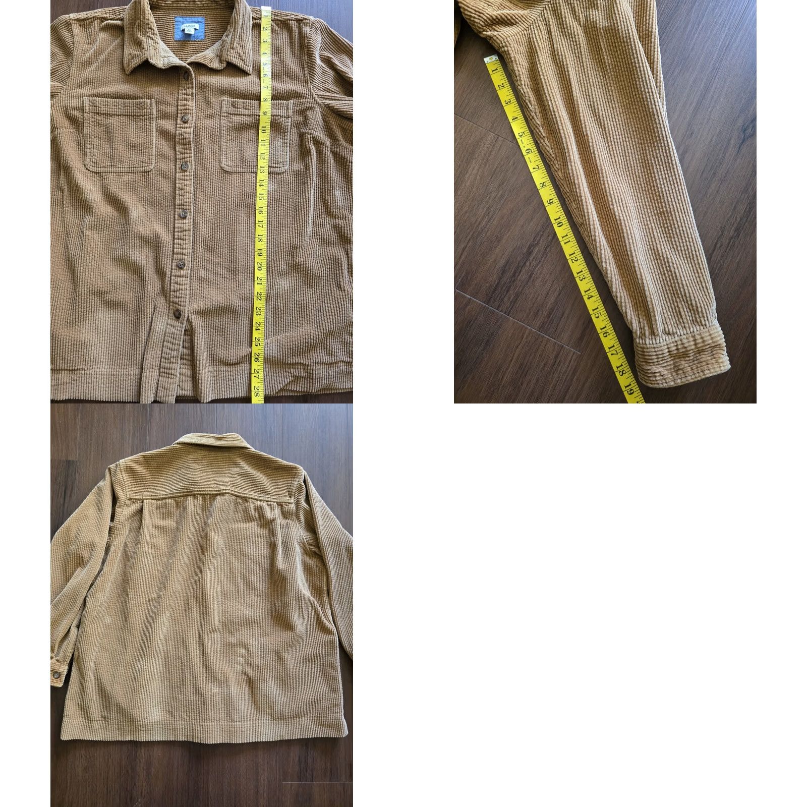 Vintage VINTAGE LL Bean Shirt Jacket Shacket Wide Whale Corduroy Brown 1990s 2X Womens Shacket Shirt Brown LL Bean 1990s 2X Women Size XXL / US 16-18 / IT 52-54 - 8 Thumbnail