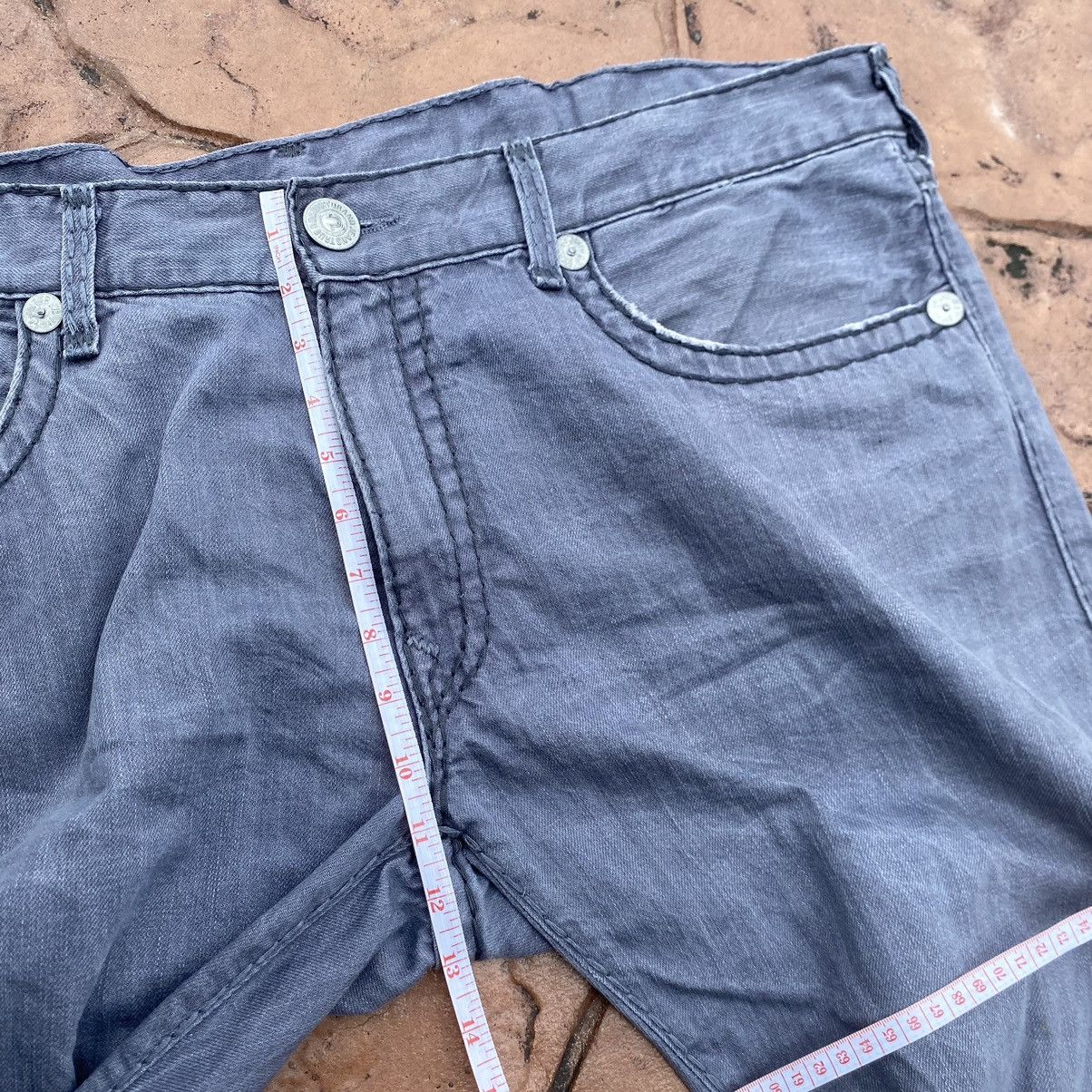 True Religion Thrashed Vintage Y2K True Religion ERD GRUNGE BOOTCUT JEANS Size US 44 / EU 60 - 10 Thumbnail