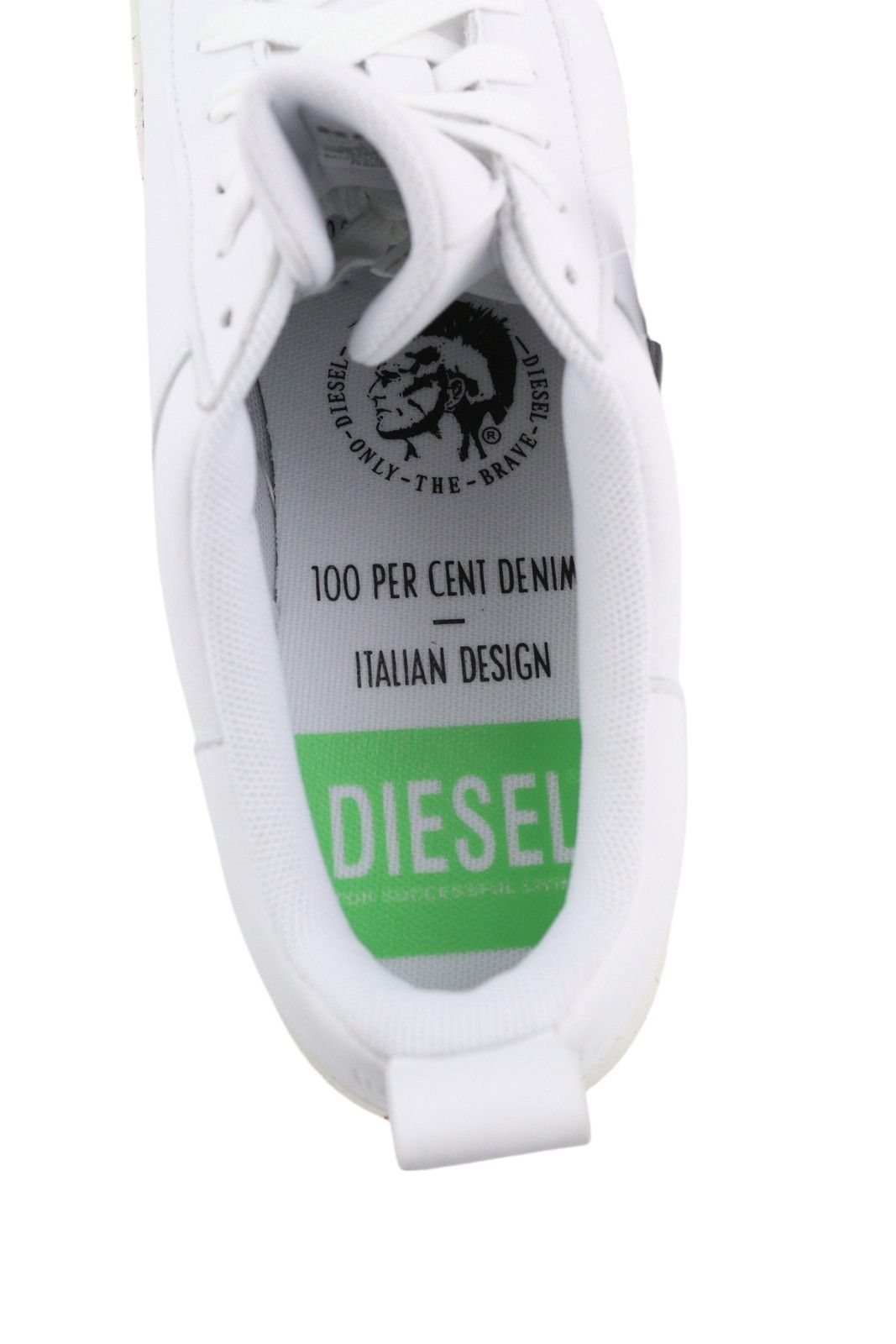 Diesel S-CLEVER LOW LACE EU45 White Leather 41518 Size US 12 / EU 45 - 8 Thumbnail