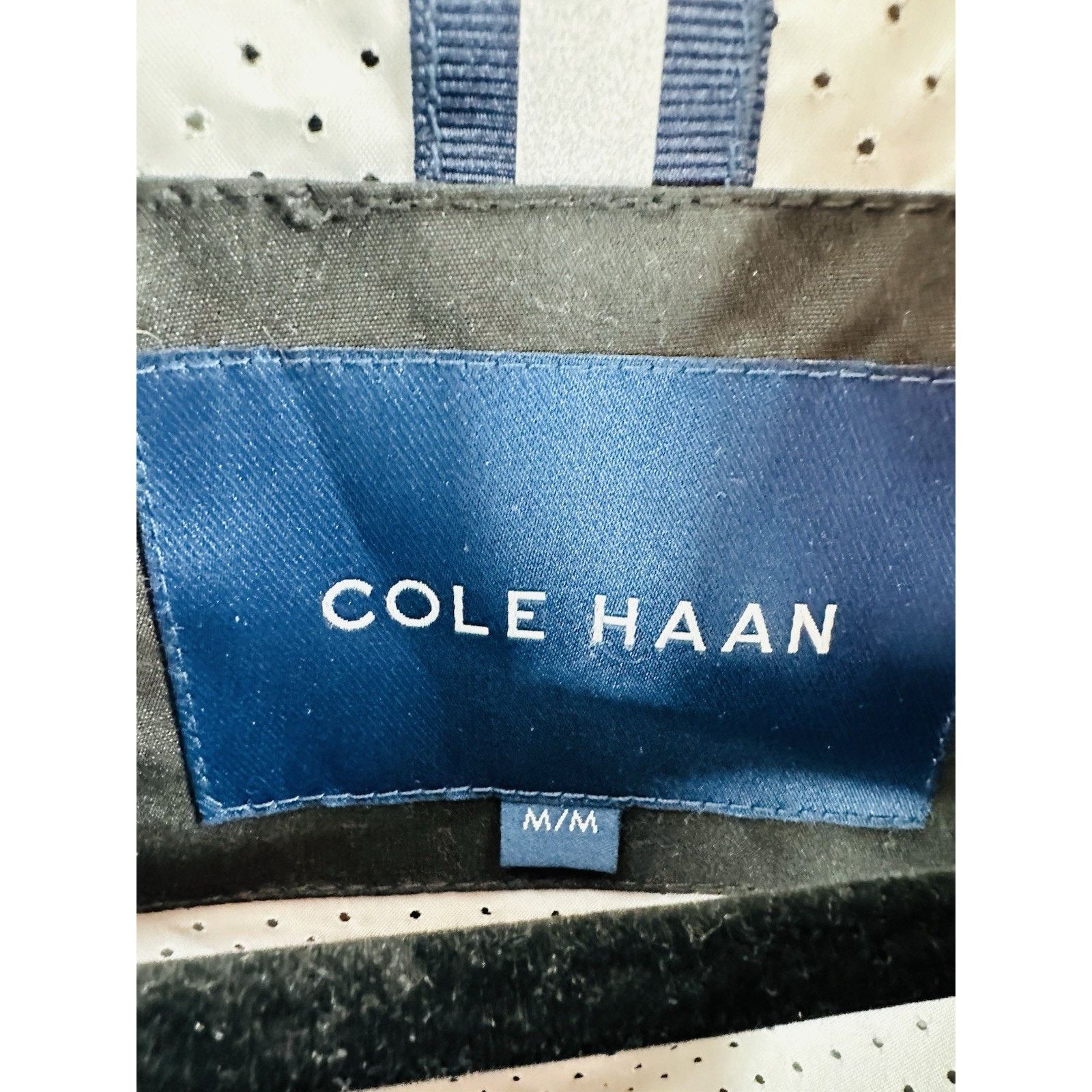 Cole Haan Cole Haan Men’s Full Zip Hooded Rain Coat Jacket Black • M Size US M / EU 48-50 / 2 - 3 Thumbnail