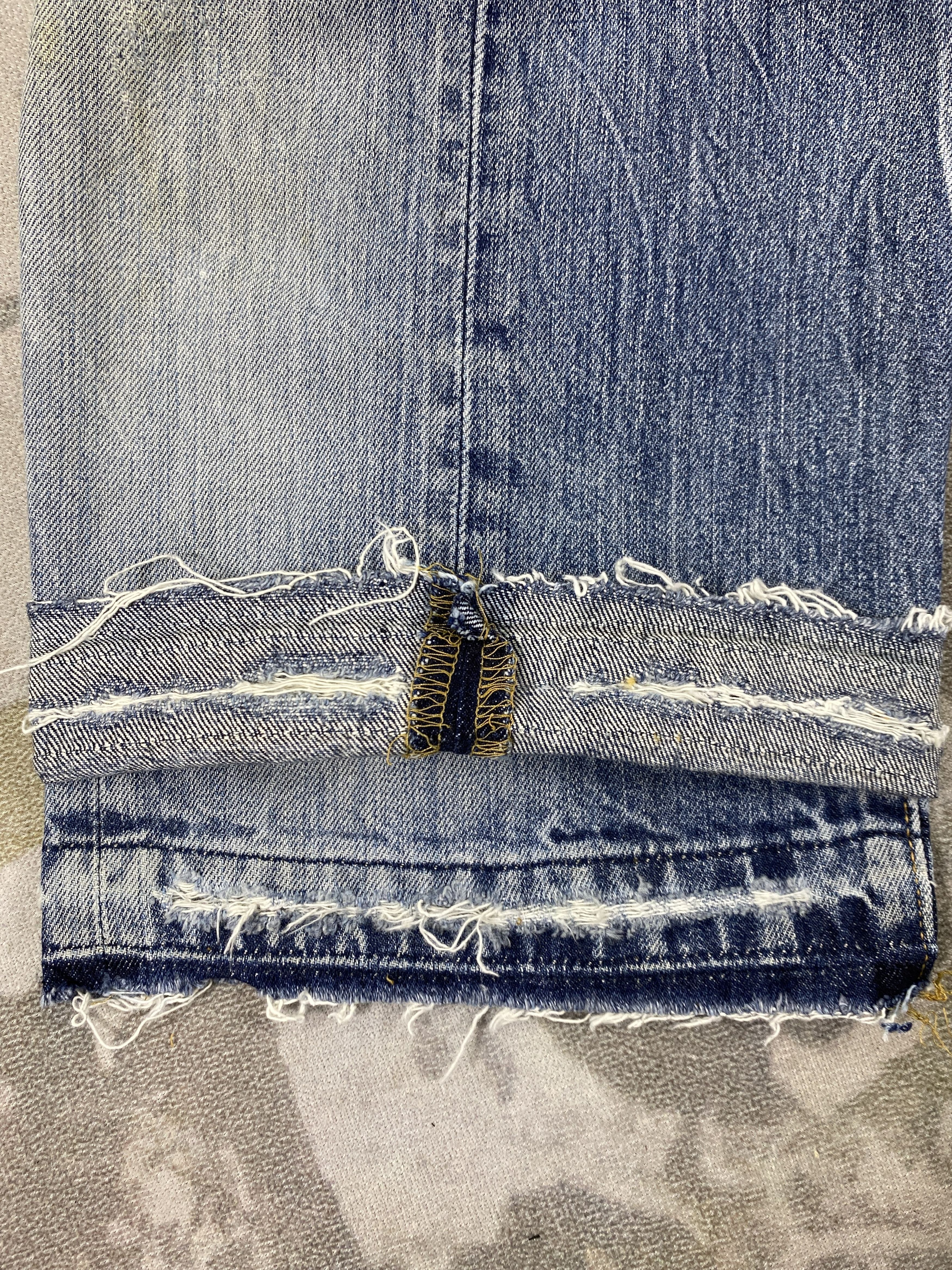 Levi's Vintage Levi's 501 Jeans 32x15.5 Short Denim - JN3756 Size US 32 / EU 48 - 10 Thumbnail