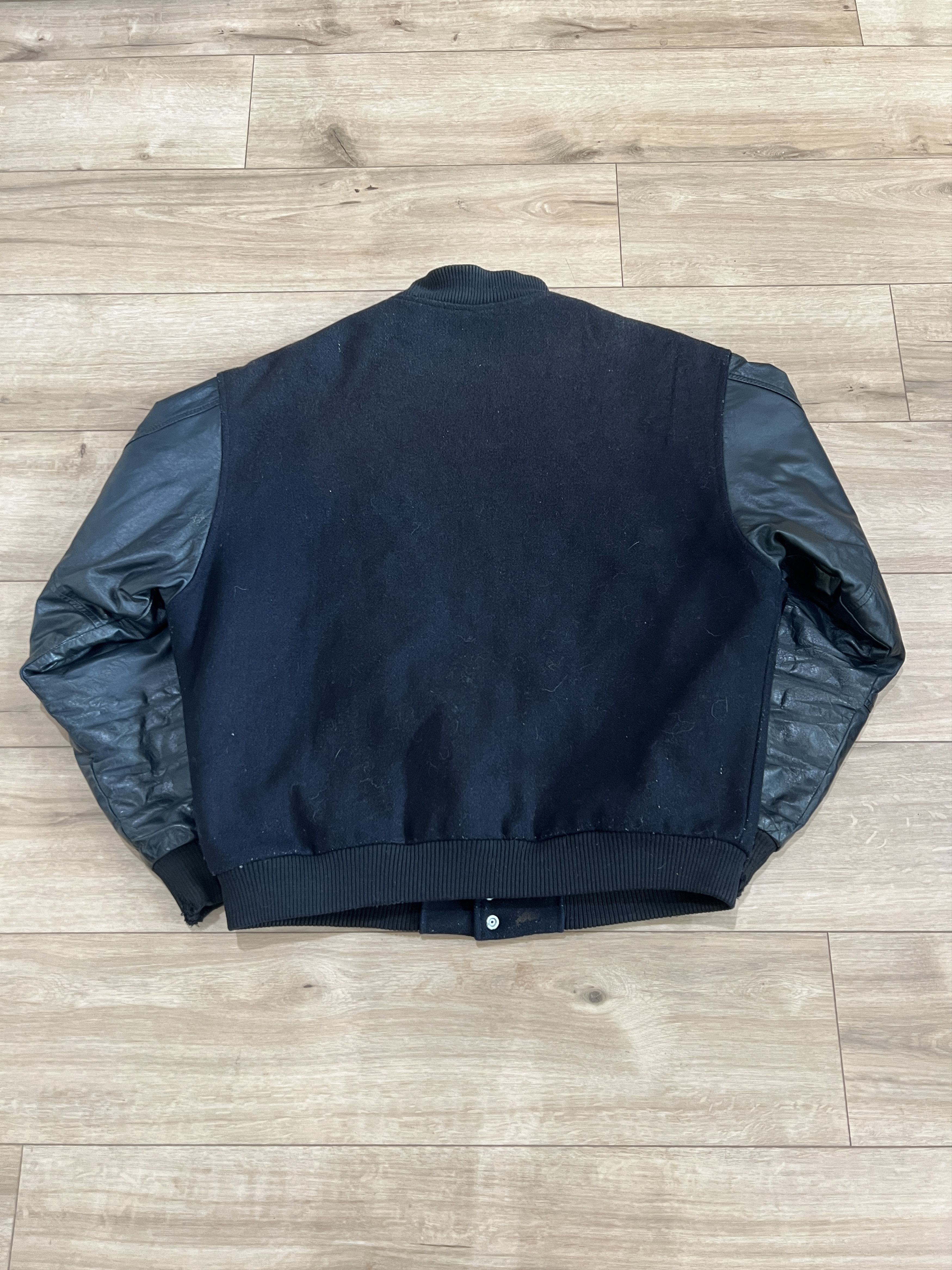 Ford Vintage Ford Explorer Navy Blue Padded Varsity Jacket Size US XL / EU 56 / 4 - 5 Thumbnail