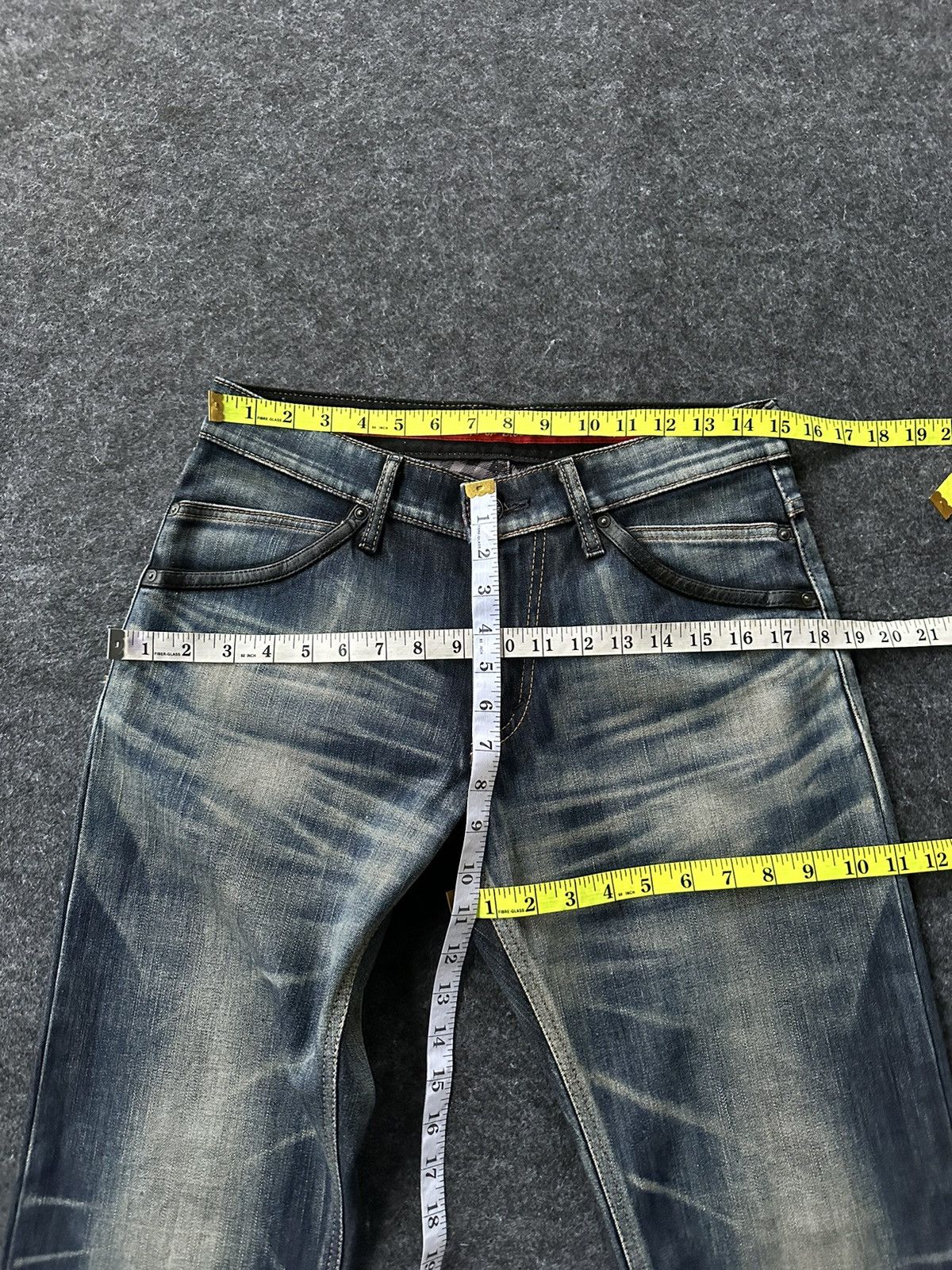 Edwin Vintage 90s Edwin Edge Of Blue 2 Layer Denim 29x33 D531 Size US 30 / EU 46 - 9 Thumbnail