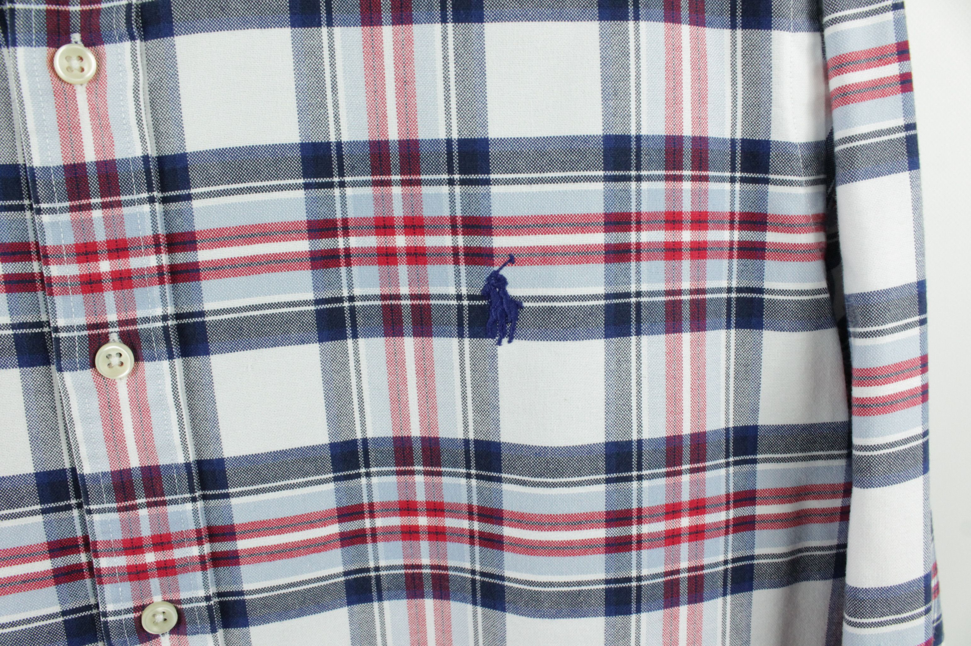 Polo Ralph Lauren Polo Ralph Lauren Checked Oxford Cotton Shirt Size US L / EU 52-54 / 3 - 4 Thumbnail