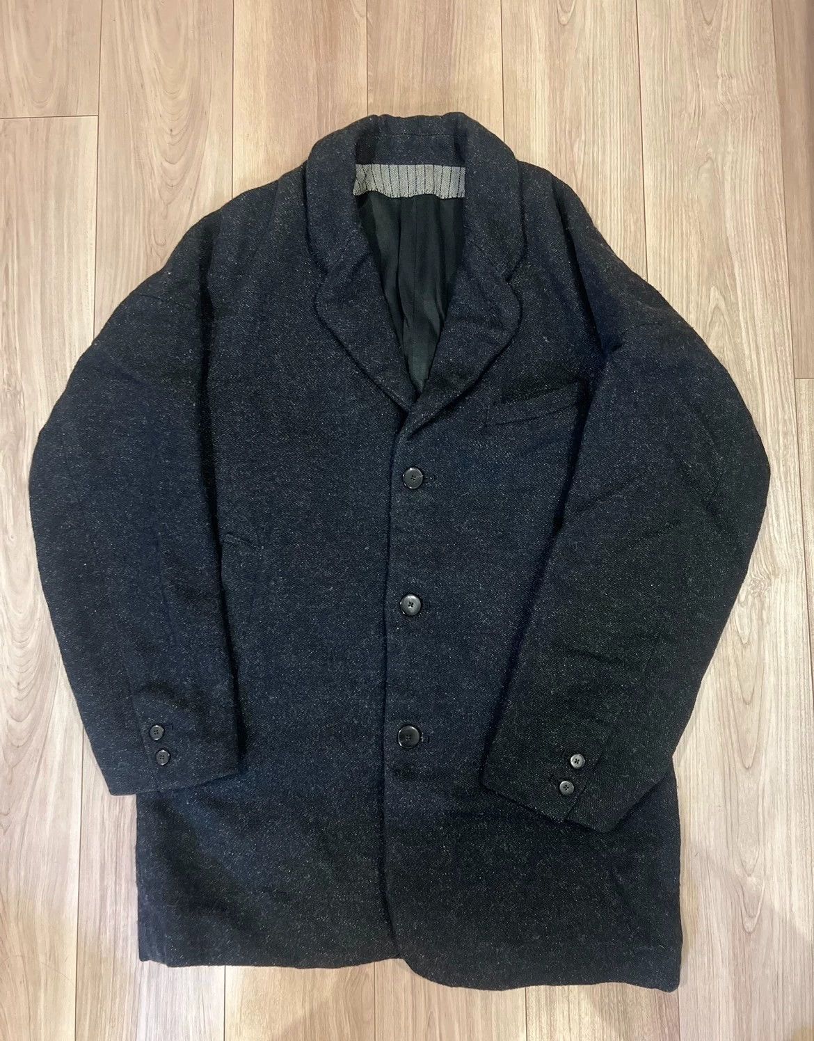 Visvim VISVIM 25AW GALEN WOOL JKT PINSTRIPE，size2 | Grailed