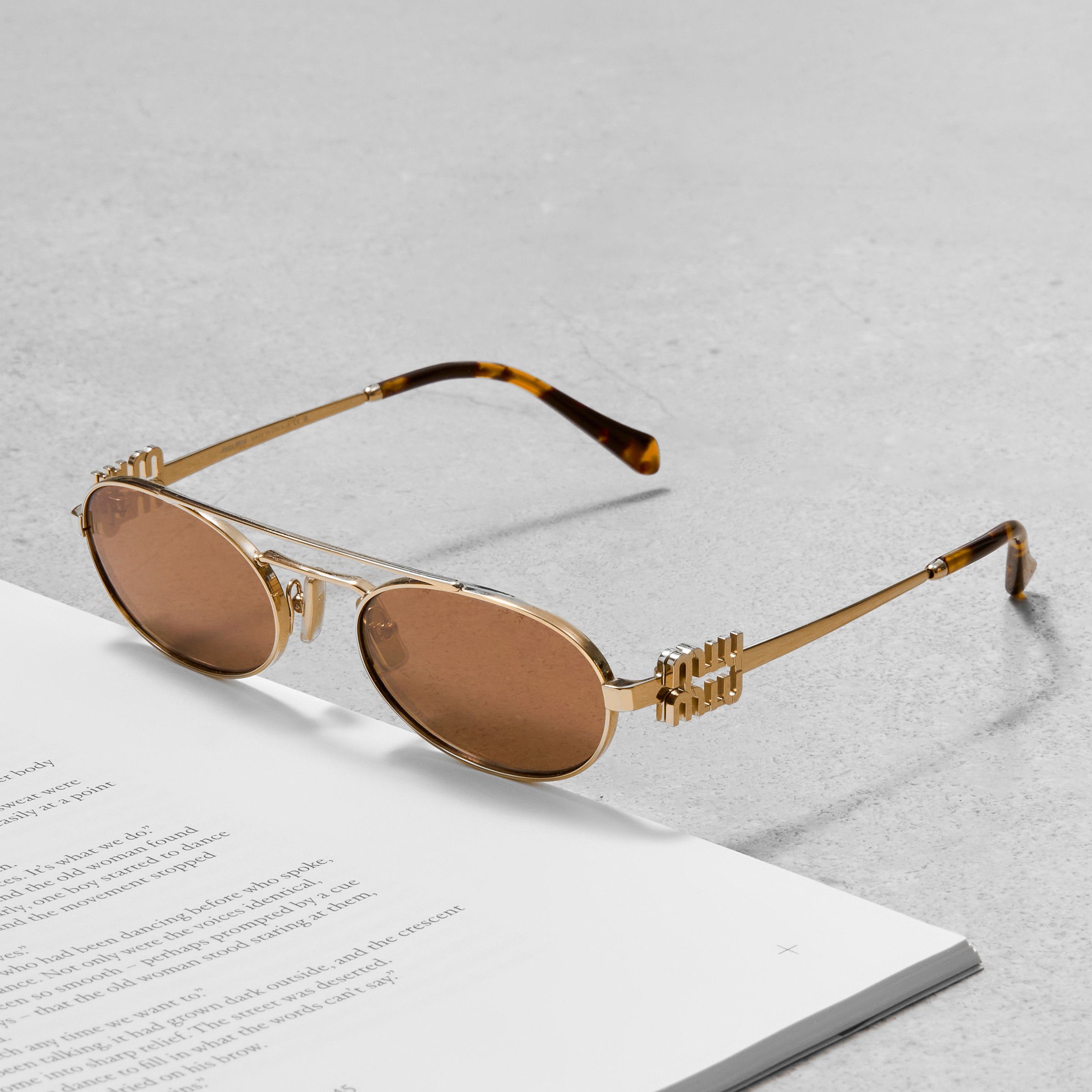 Miu Miu MIU MIU MU 54ZS 5AK40D Sunglasses Size ONE SIZE - 2 Thumbnail