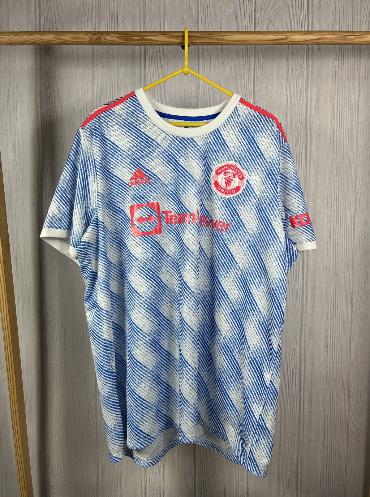 Adidas Manchester United Adidas Away Jersey 2021/22 Size 2XL Size US XXL / EU 58 / 5 - 1 Thumbnail