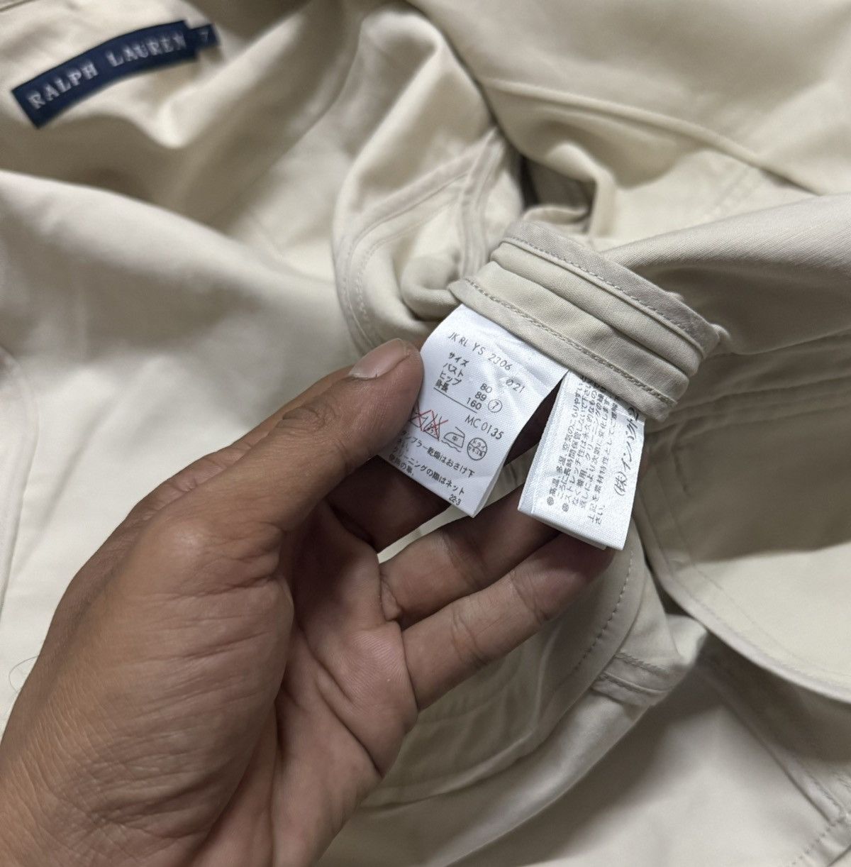 Polo Ralph Lauren Vintage Wool Jacket RALPH LAUREN by POLO RALPH LAUREN Size S / US 4 / IT 40 - 6 Thumbnail
