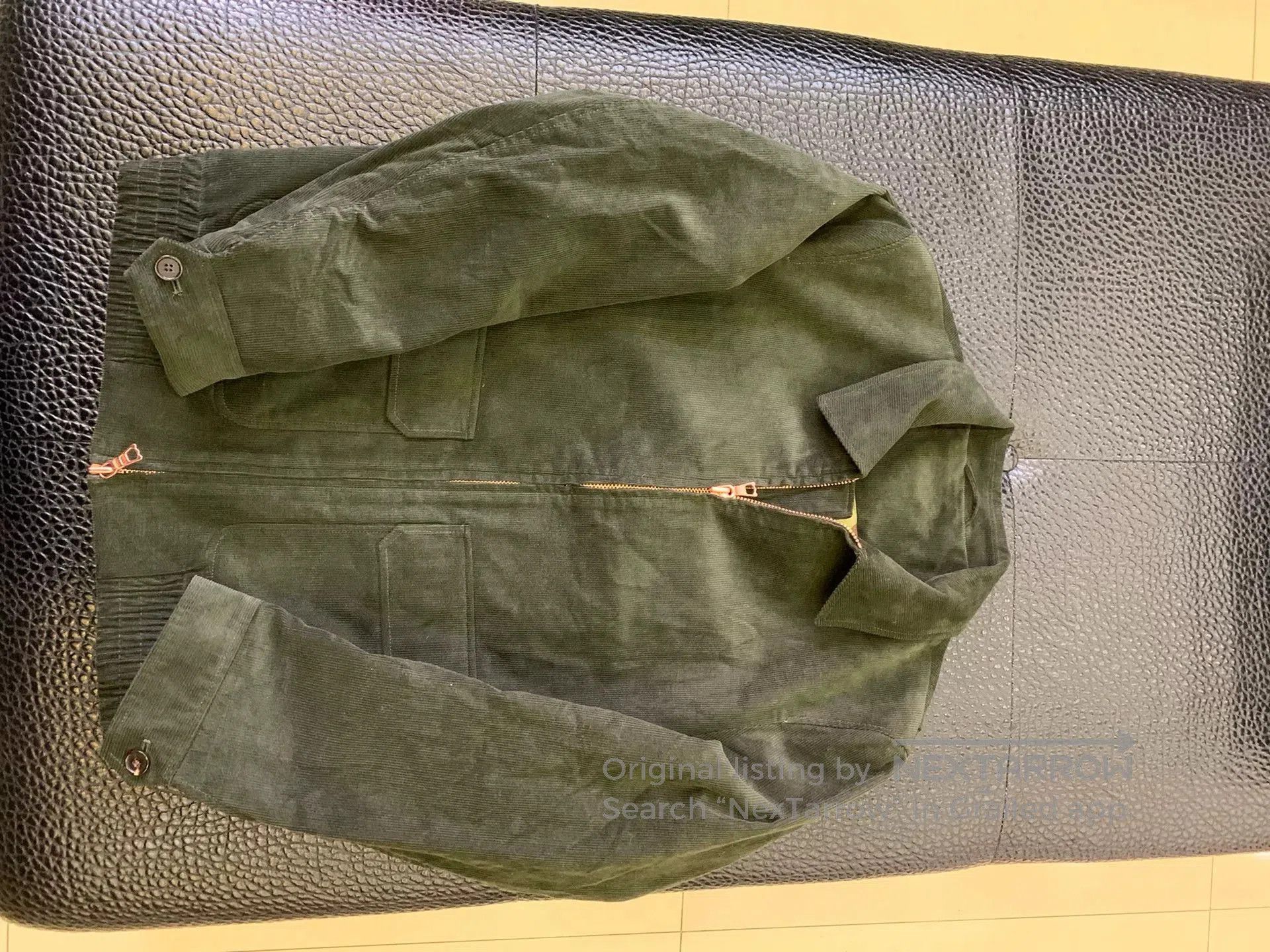 Other men's classic A2 bomber jacket in olive. Size US XXL / EU 58 / 5 - 3 Thumbnail