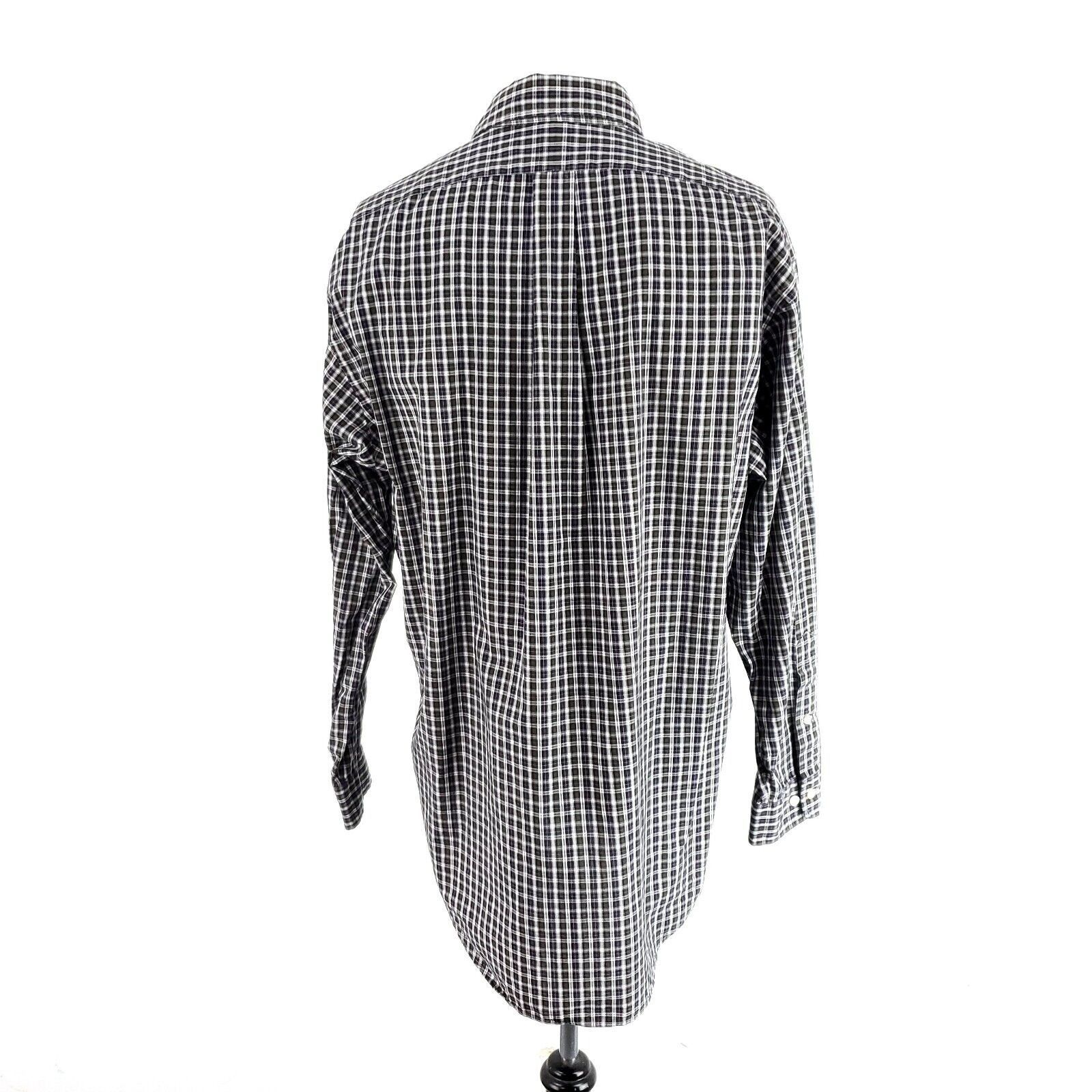 Lauren Ralph Lauren Ralph Lauren Yarmouth Cotton Blue Green Plaid 15.5 16/33 But Size US M / EU 48-50 / 2 - 4 Thumbnail