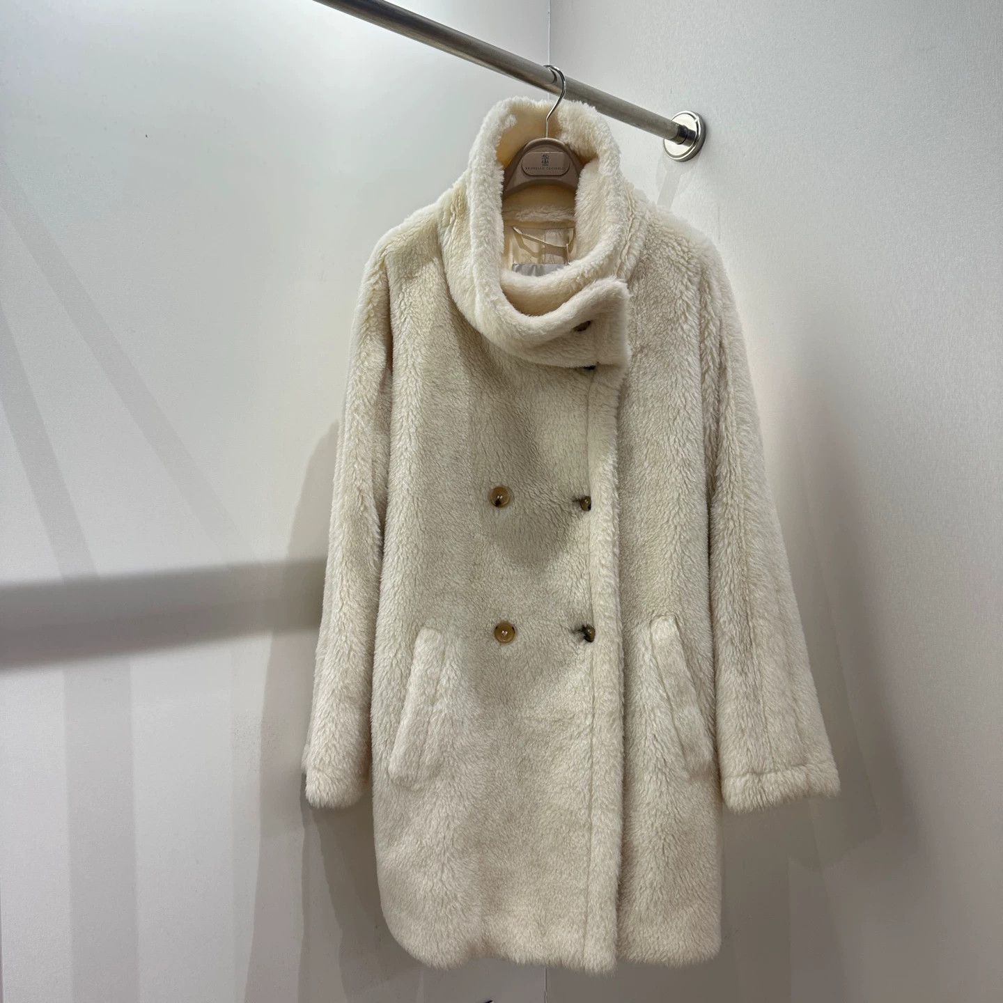 Max Mara Maxmara mar96 Teddy Bear DB Alpaca Coat 36 Size S / US 4 / IT 40 - 1 Thumbnail