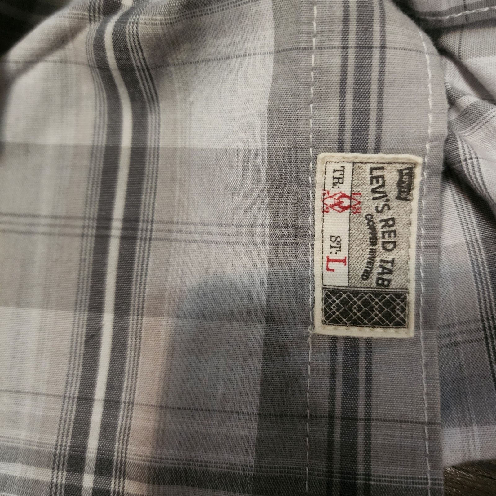 Levi's Levi's long sleeve shirt with pearl snaps men's size XL 2193 Size US XL / EU 56 / 4 - 4 Thumbnail