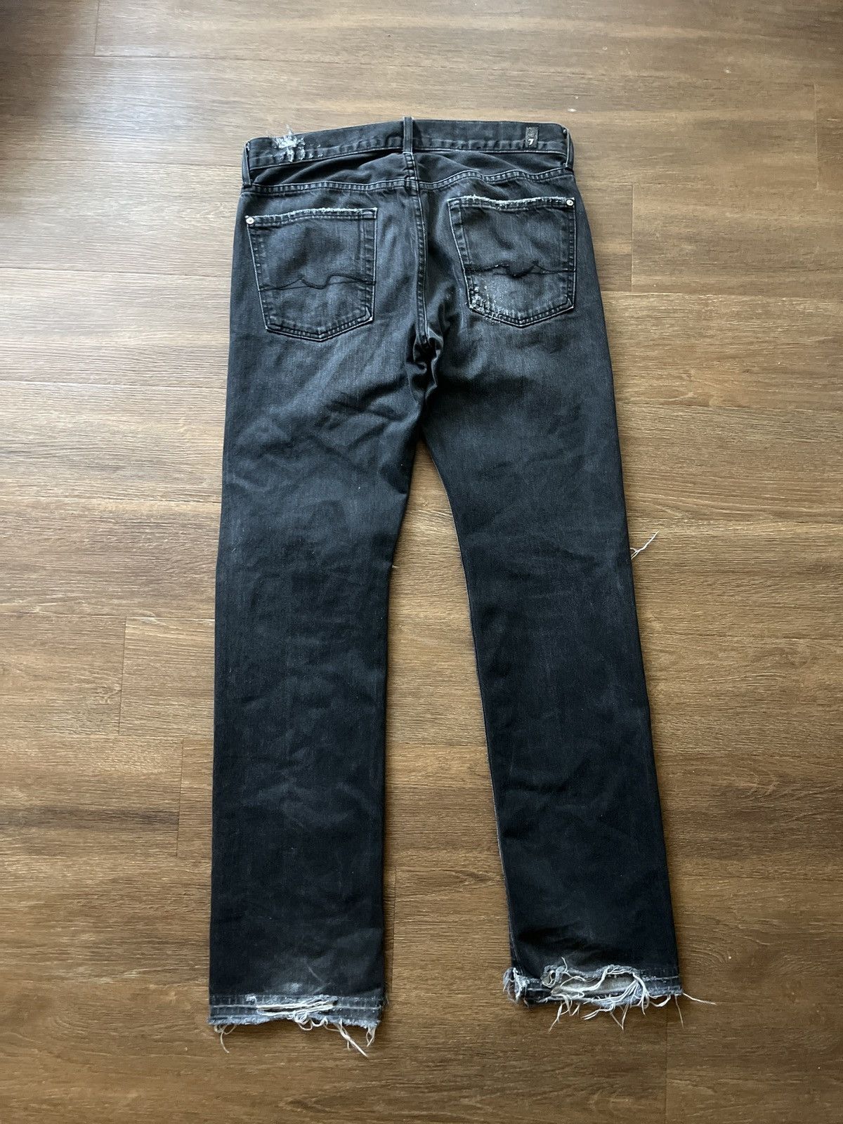 Vintage Y2K baggy custom denim Size US 33 - 2 Thumbnail