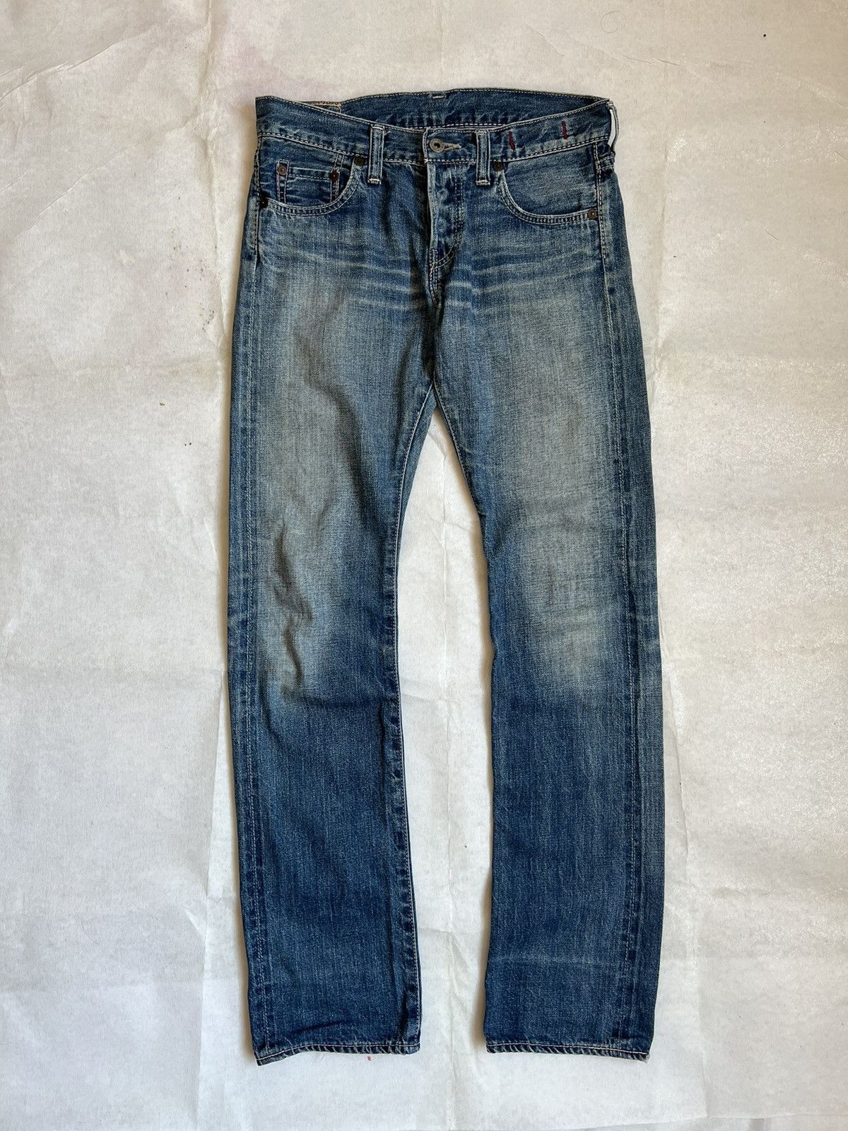 Johnbull John Bull Kojima Selvedge Fly Button Denim Size US 29 - 1 Thumbnail