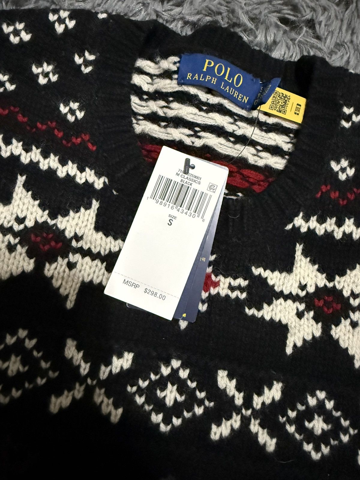 Polo Ralph Lauren Polo Ralph Lauren Wool Skier Sweater Size US S / EU 44-46 / 1 - 8 Thumbnail