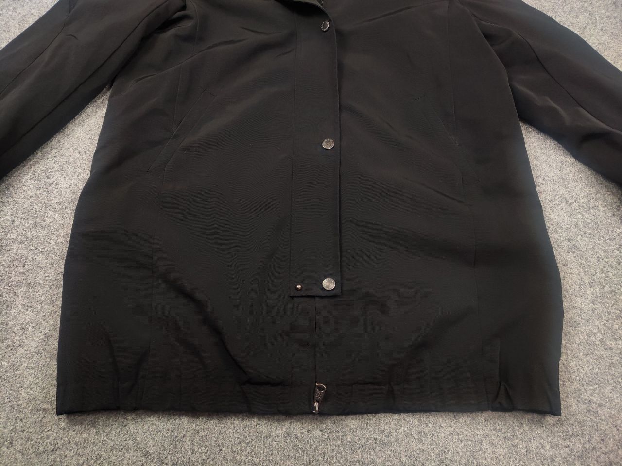 Max Mara Max Mara weekend Black snaps minimalist loose cut jacket Size XL / US 12-14 / IT 48-50 - 3 Thumbnail