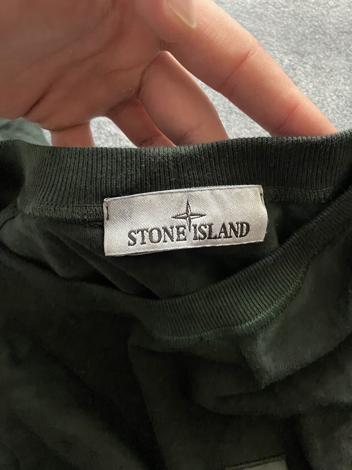 Stone Island Stone Island Men’s T-Shirt Green Short Sleeve Compass Casual Size US L / EU 52-54 / 3 - 3 Thumbnail