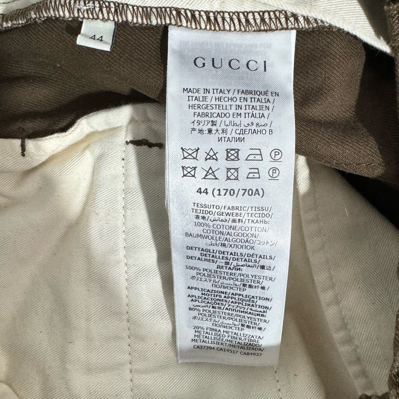 Gucci Gucci side colored stripe letter logo shorts 2501-Nextarrow Size US 26 / EU 42 - 4 Thumbnail