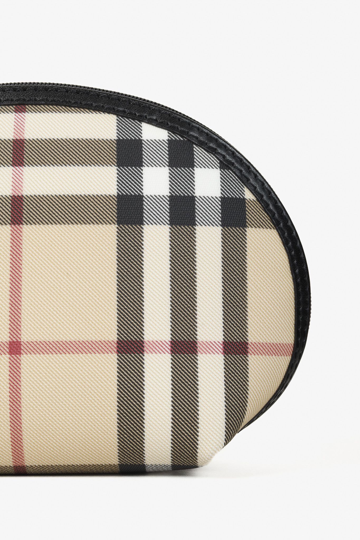 Burberry Burberry Check Canvas Zip Around Pouch Size ONE SIZE - 6 Thumbnail