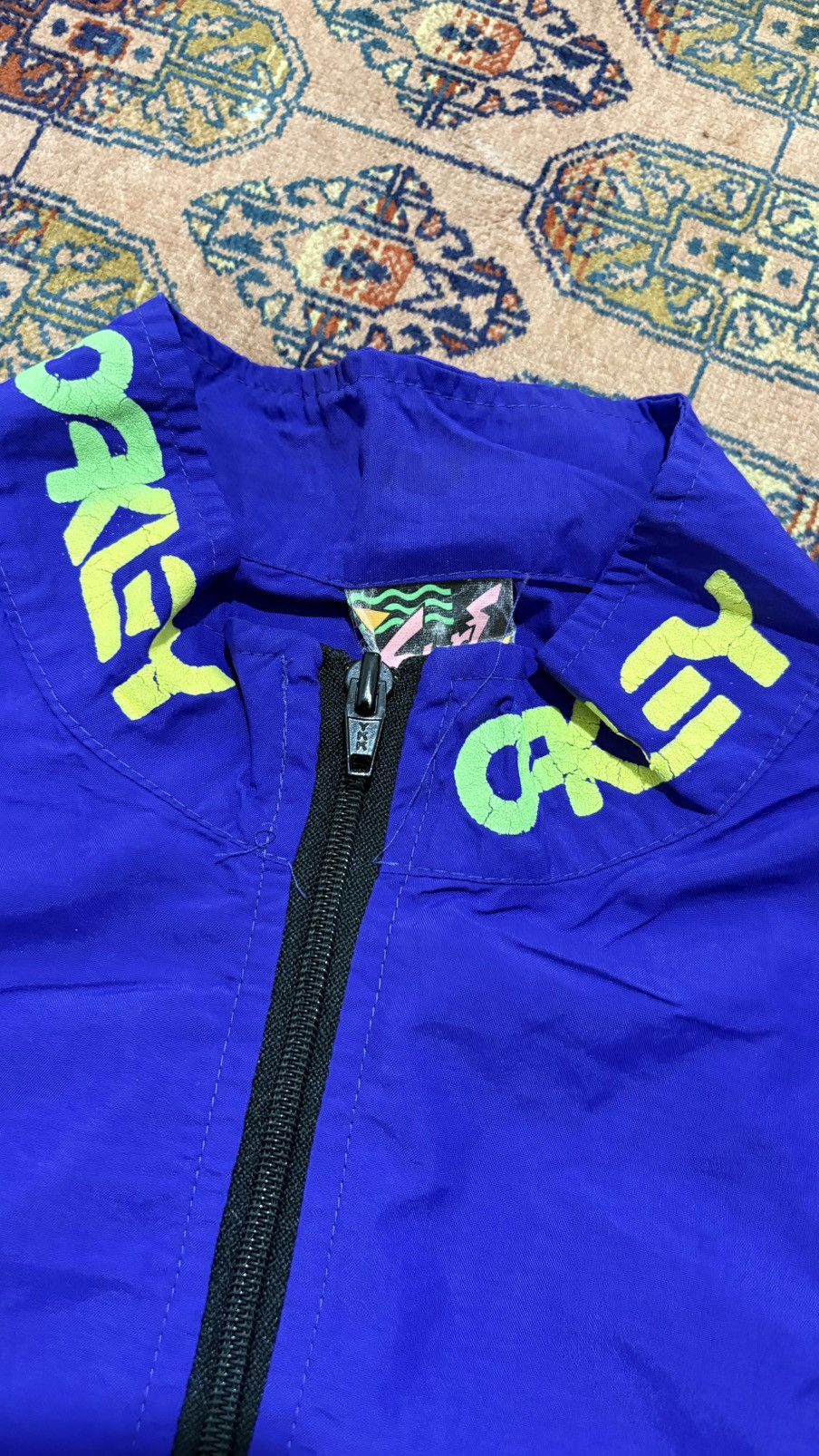 Oakley Vintage Oakley windbreaker Size US L / EU 52-54 / 3 - 5 Thumbnail