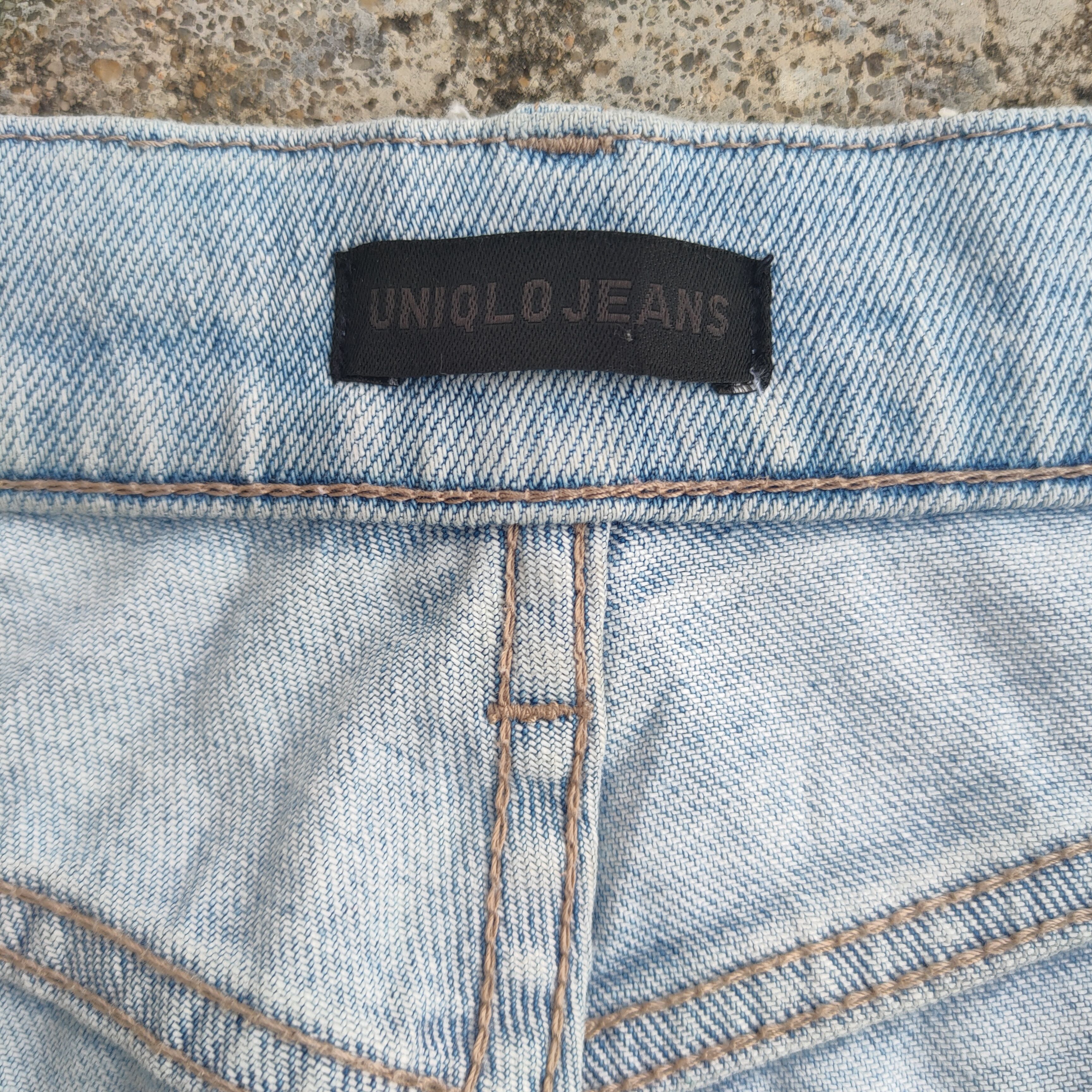 Black Label VINTAGE JAPANESE FADED FLARE JEANS DENIM PANTS Size US 27 - 7 Thumbnail