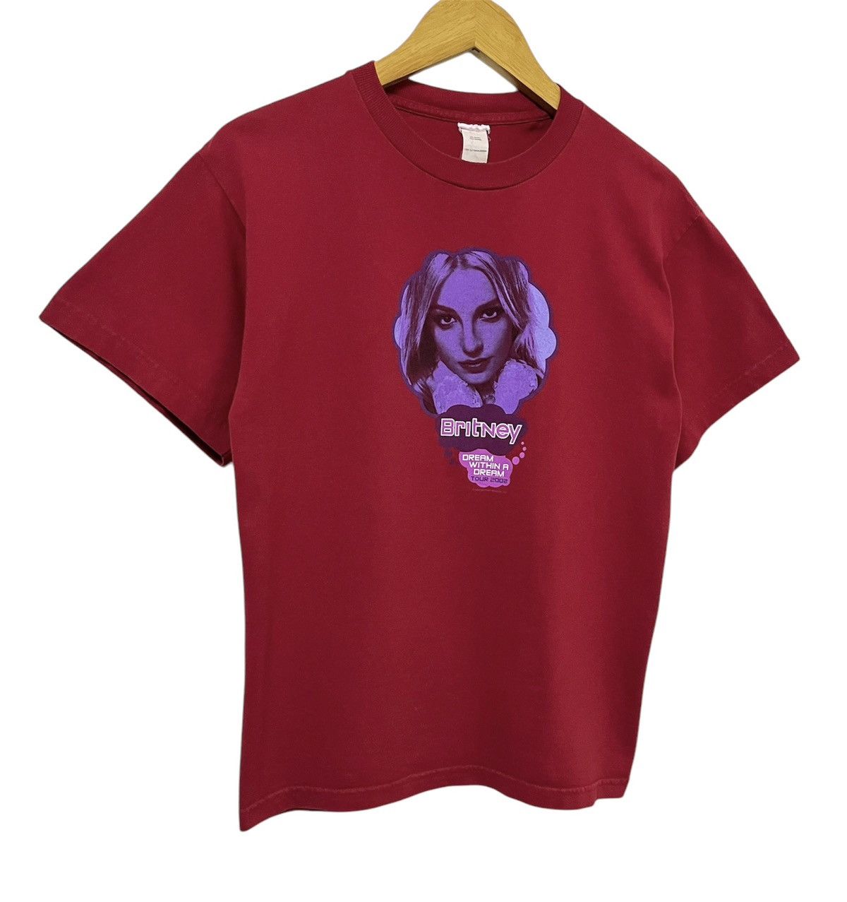 Rap Tees VINTAGE 00s BRITNEY SPEARS DREAM WITHIN A DREAM TOUR TSHIRT Size US M / EU 48-50 / 2 - 4 Thumbnail