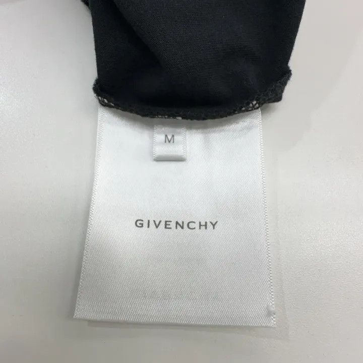 Givenchy Givenchy Givenchy SS23 Black Logo Embroidered TShirt -2507 Size US M / EU 48-50 / 2 - 4 Thumbnail