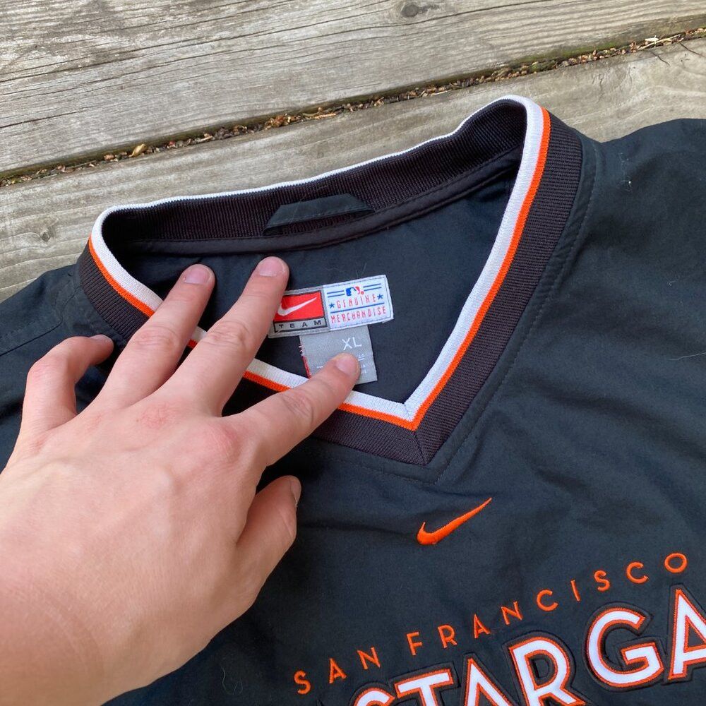 Nike 2007 Nike San Francisco MLB All Star Game Jersey Sweater Cr Size US XL / EU 56 / 4 - 2 Thumbnail