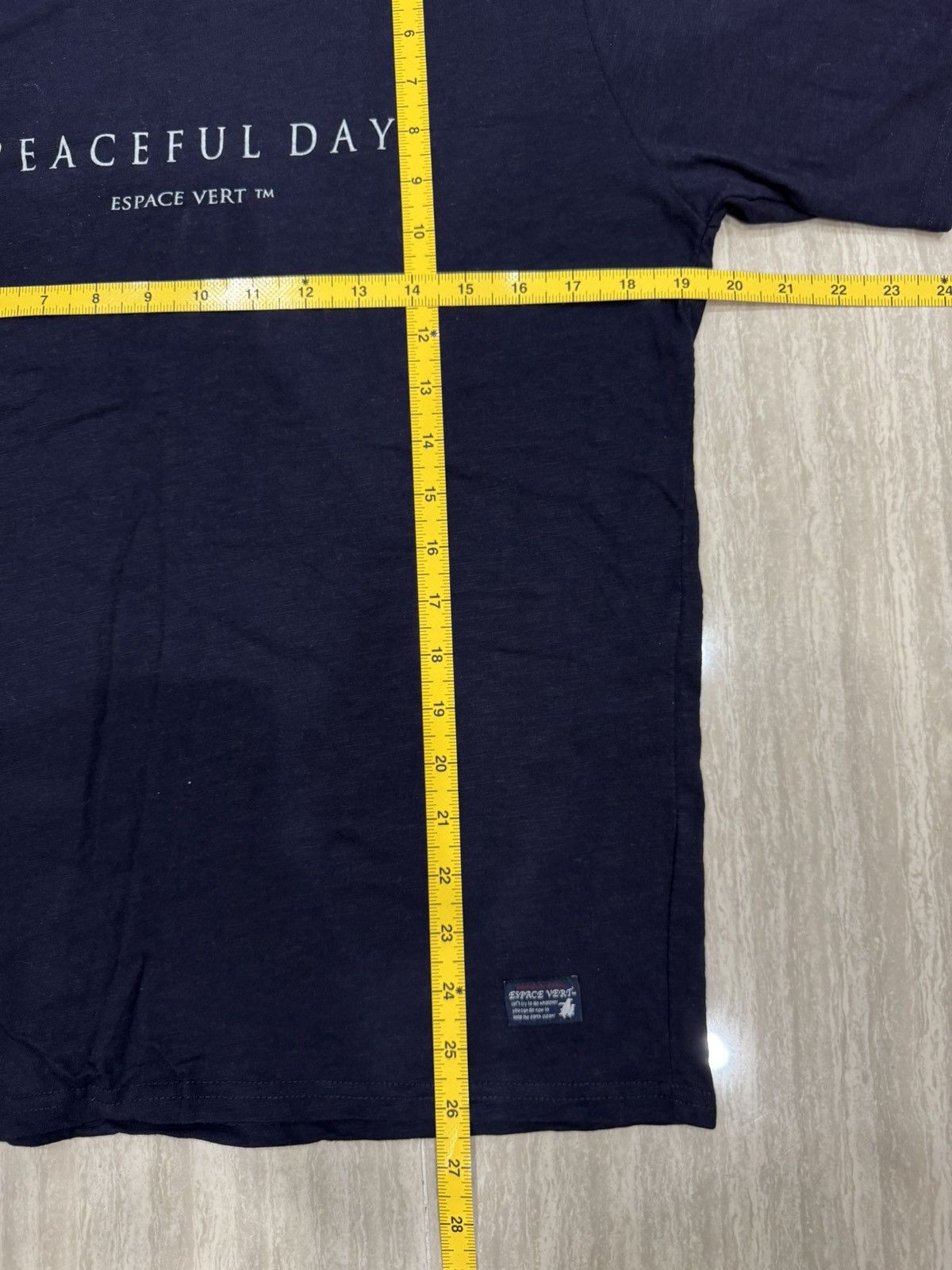 Japanese Brand Peaceful Day Espace Vert™ Navy blue Shirt M size Size US M / EU 48-50 / 2 - 4 Thumbnail