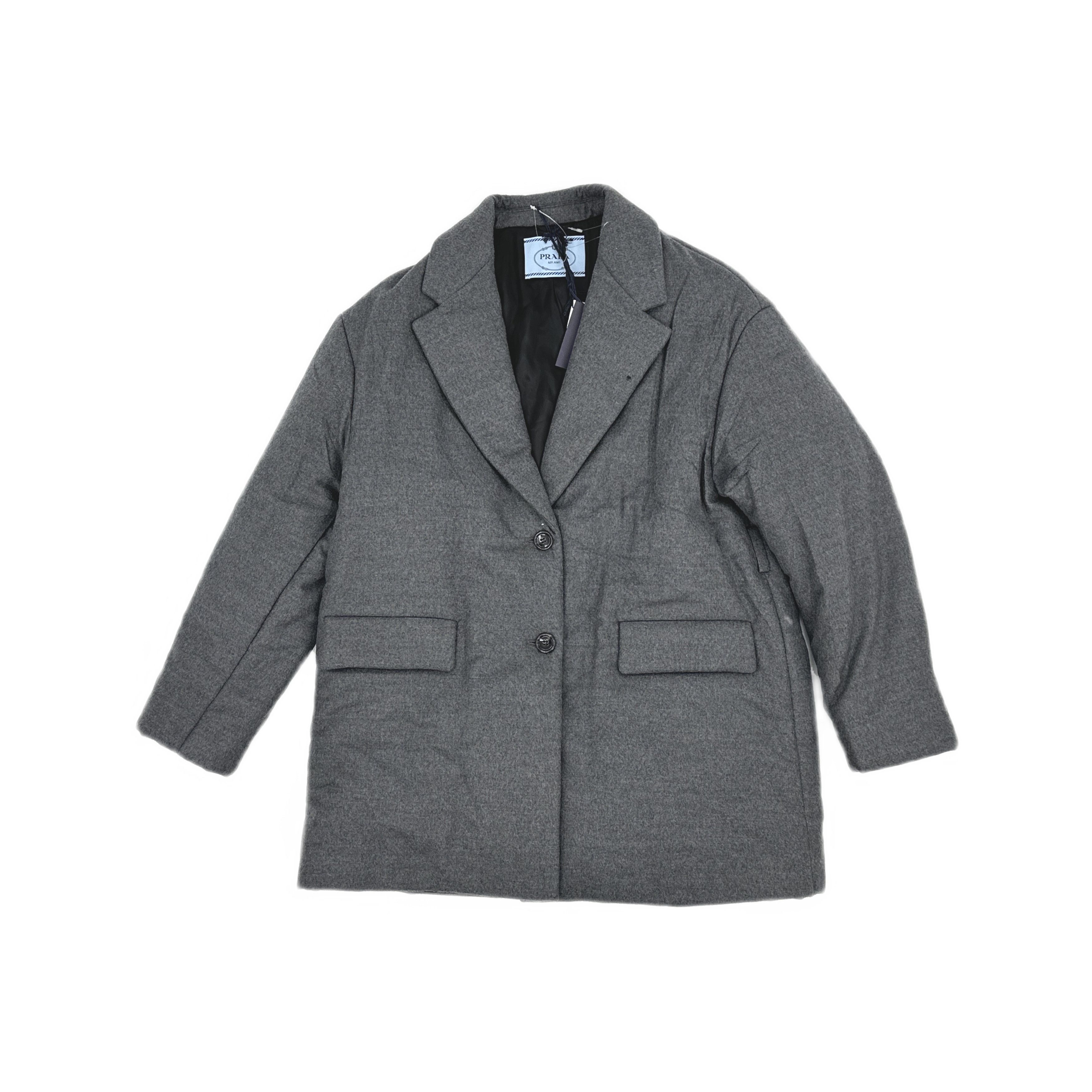 Prada Prada Cashmere Blend Belted Caban Coat Size 40 Size S / US 4 / IT 40 - 1 Thumbnail