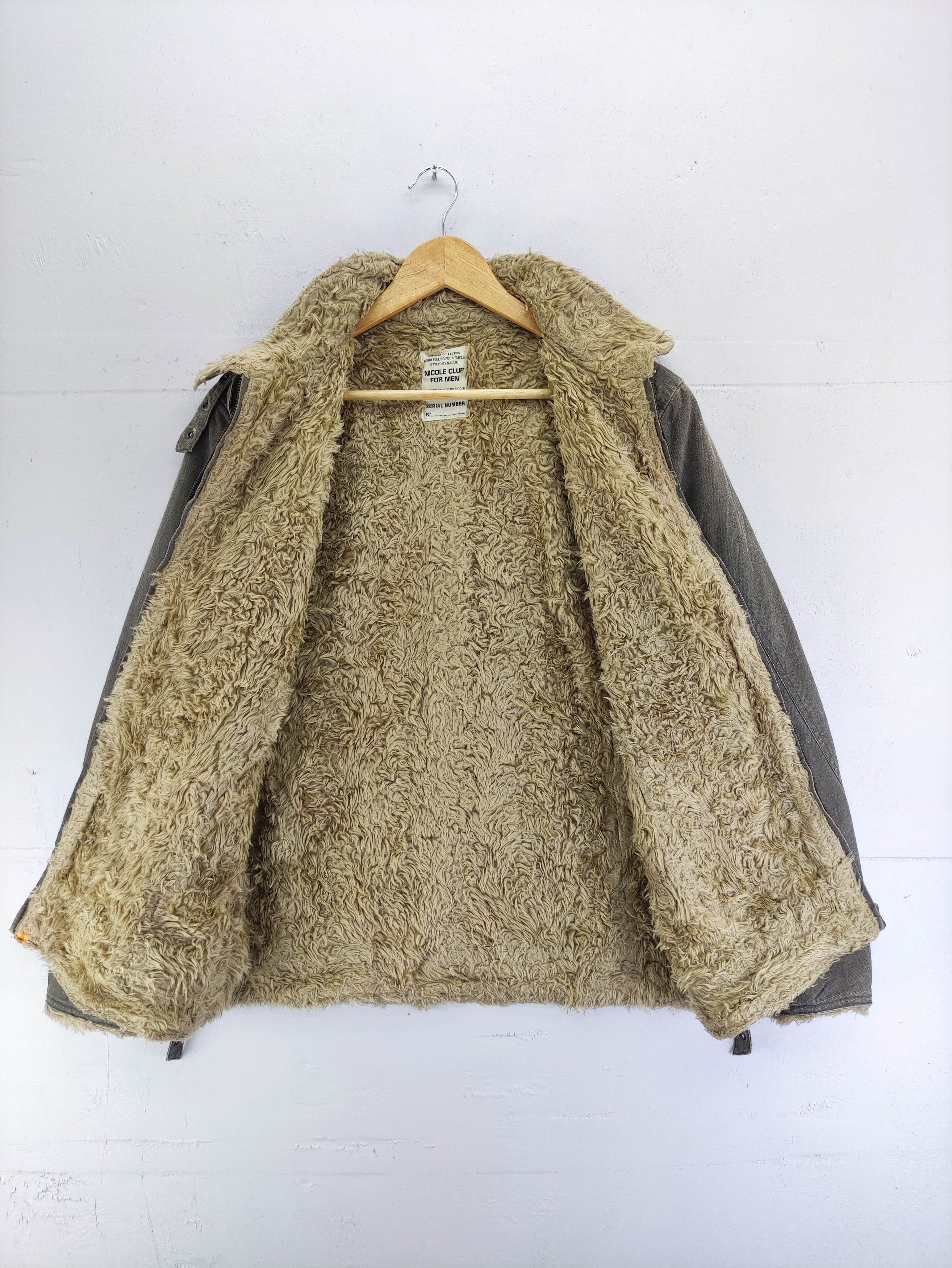 Nicole Club Vintage Nicole Club Lining Fleece Zipper Jacket Size US M / EU 48-50 / 2 - 5 Thumbnail