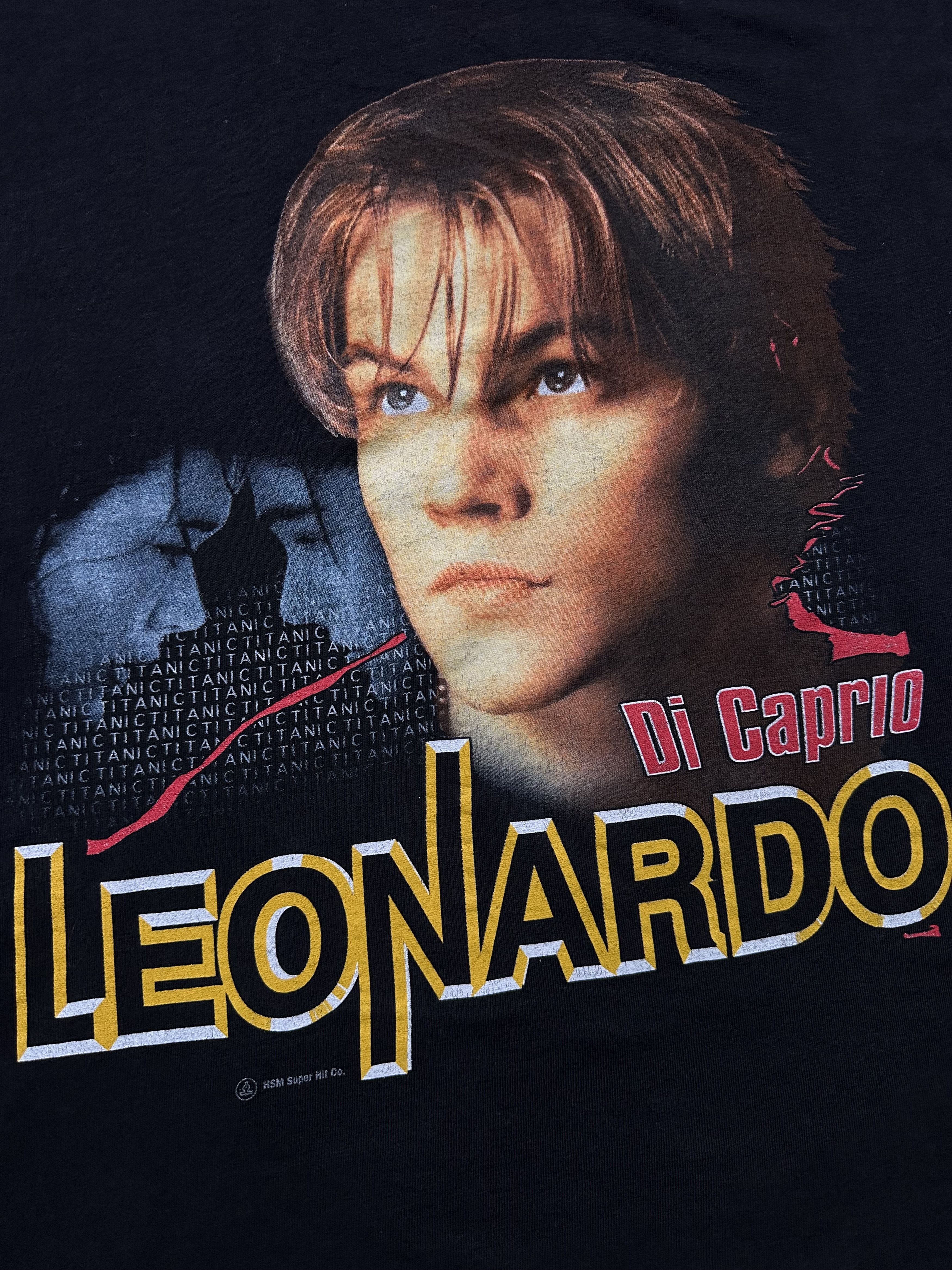 Vintage Leonardo Di Caprio vintage t shirt Size US L / EU 52-54 / 3 - 3 Thumbnail