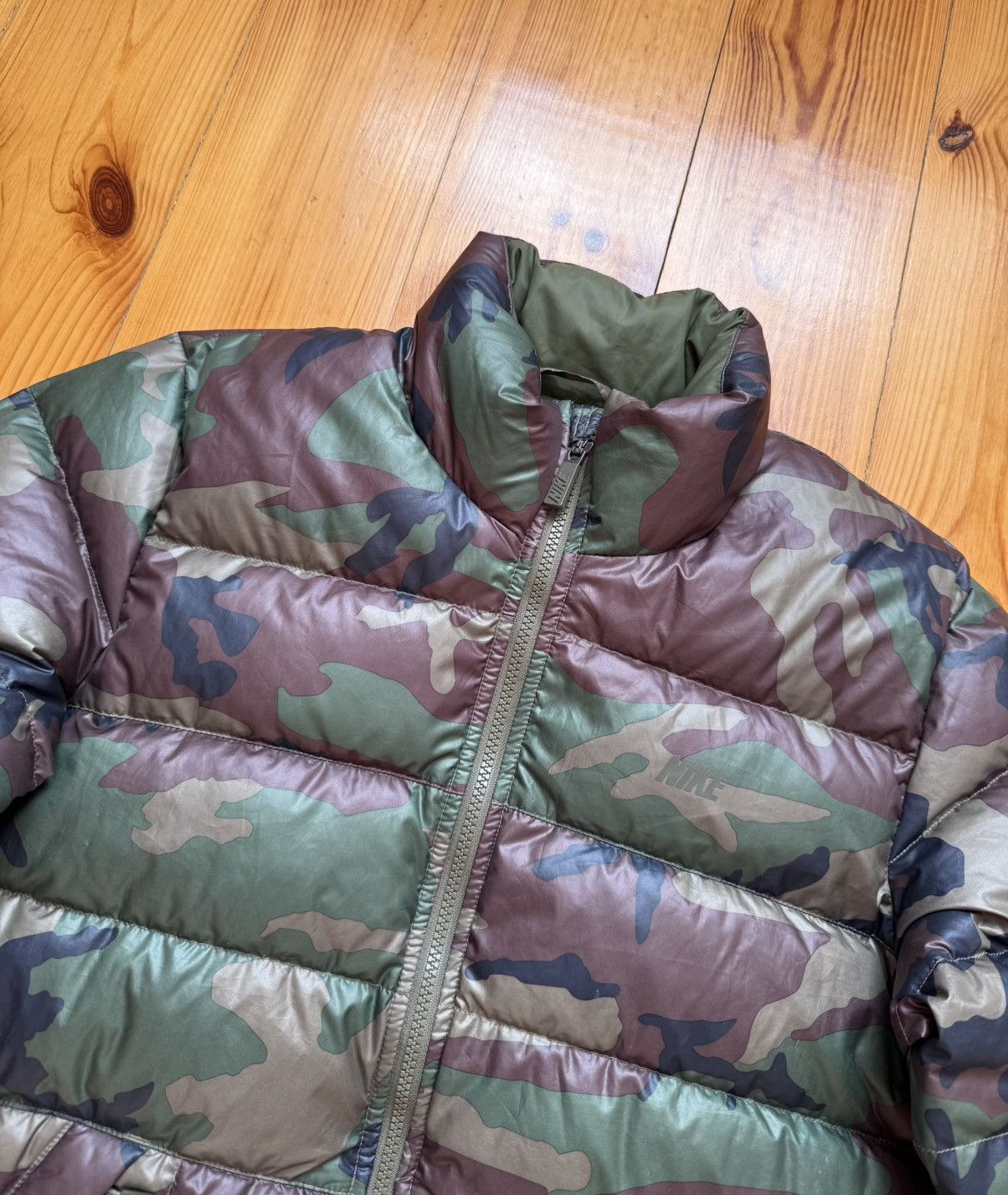 Nike Nike 550 Down Camo Full Zip Men’s Puffer Jacket Size M Size US M / EU 48-50 / 2 - 4 Thumbnail