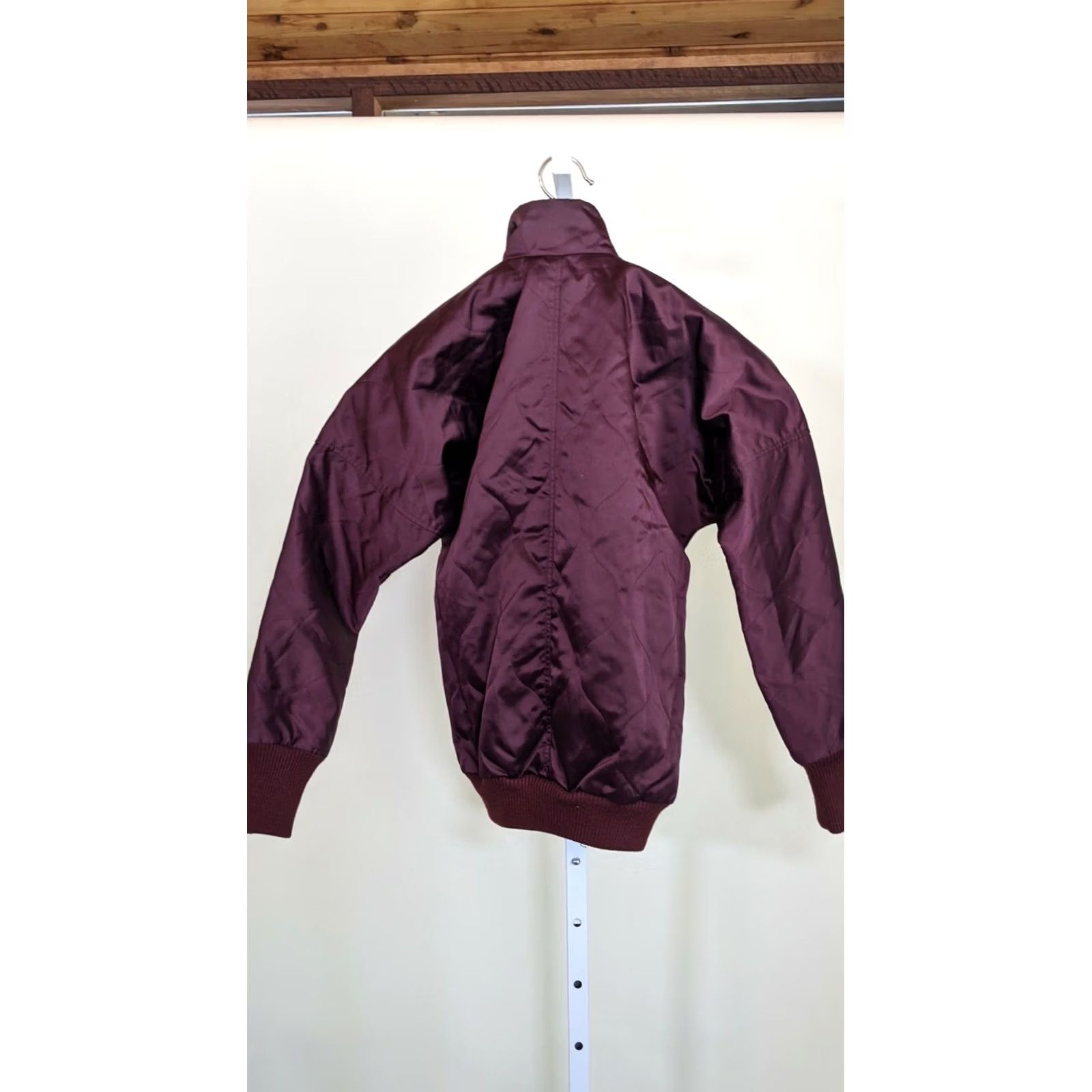Y-3 Y-3 Yohji Yamamoto Adidas AW2012 Quilted Double Zip Bomber Jacket XS Runway Womens Jacket XS Maroon Bomber 90s Size XS / US 0-2 / IT 36-38 - 3 Thumbnail