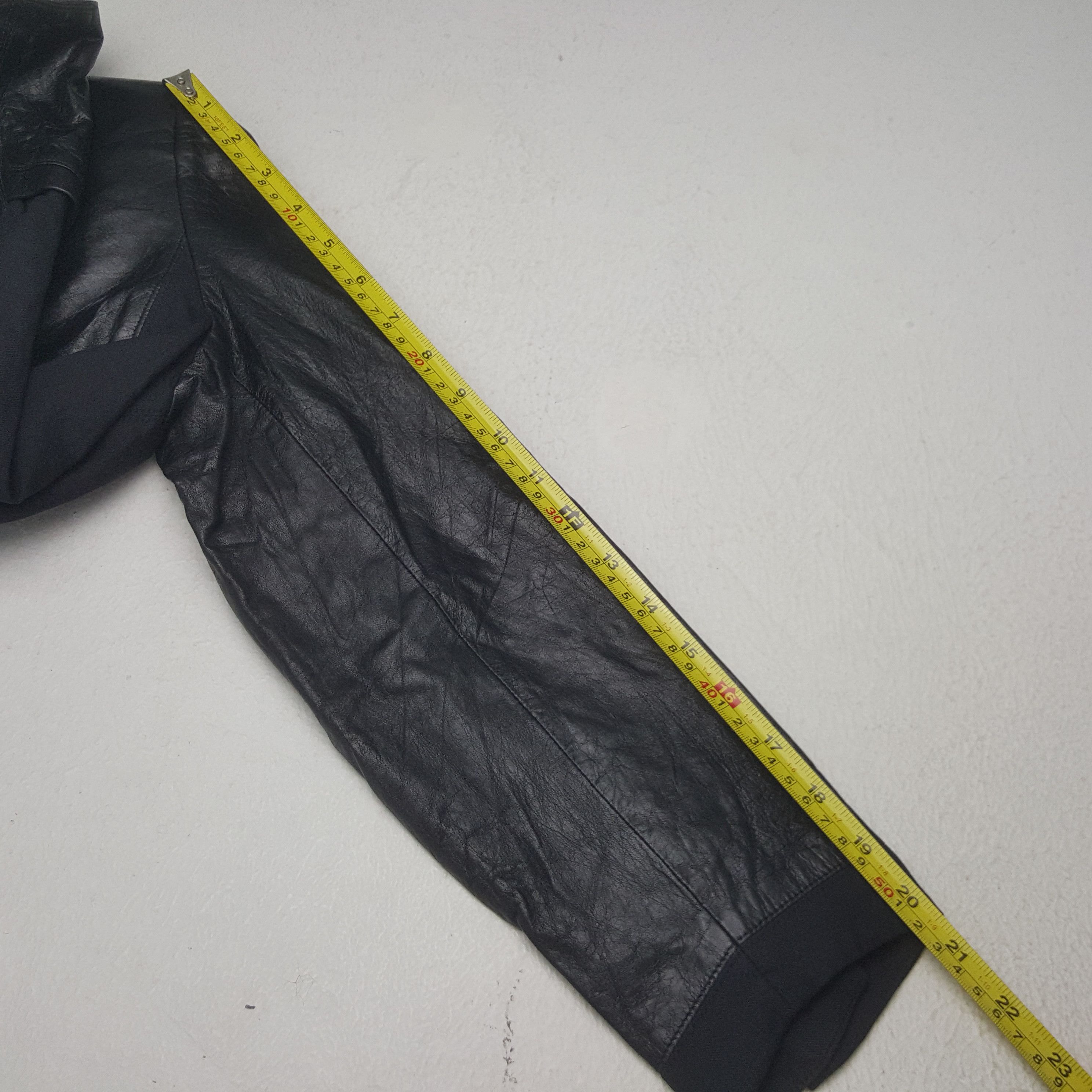 Helmut Lang Vintage Helmut Lang Luxury Brand Leather Jacket RR8 Size US XS / EU 42 / 0 - 8 Thumbnail