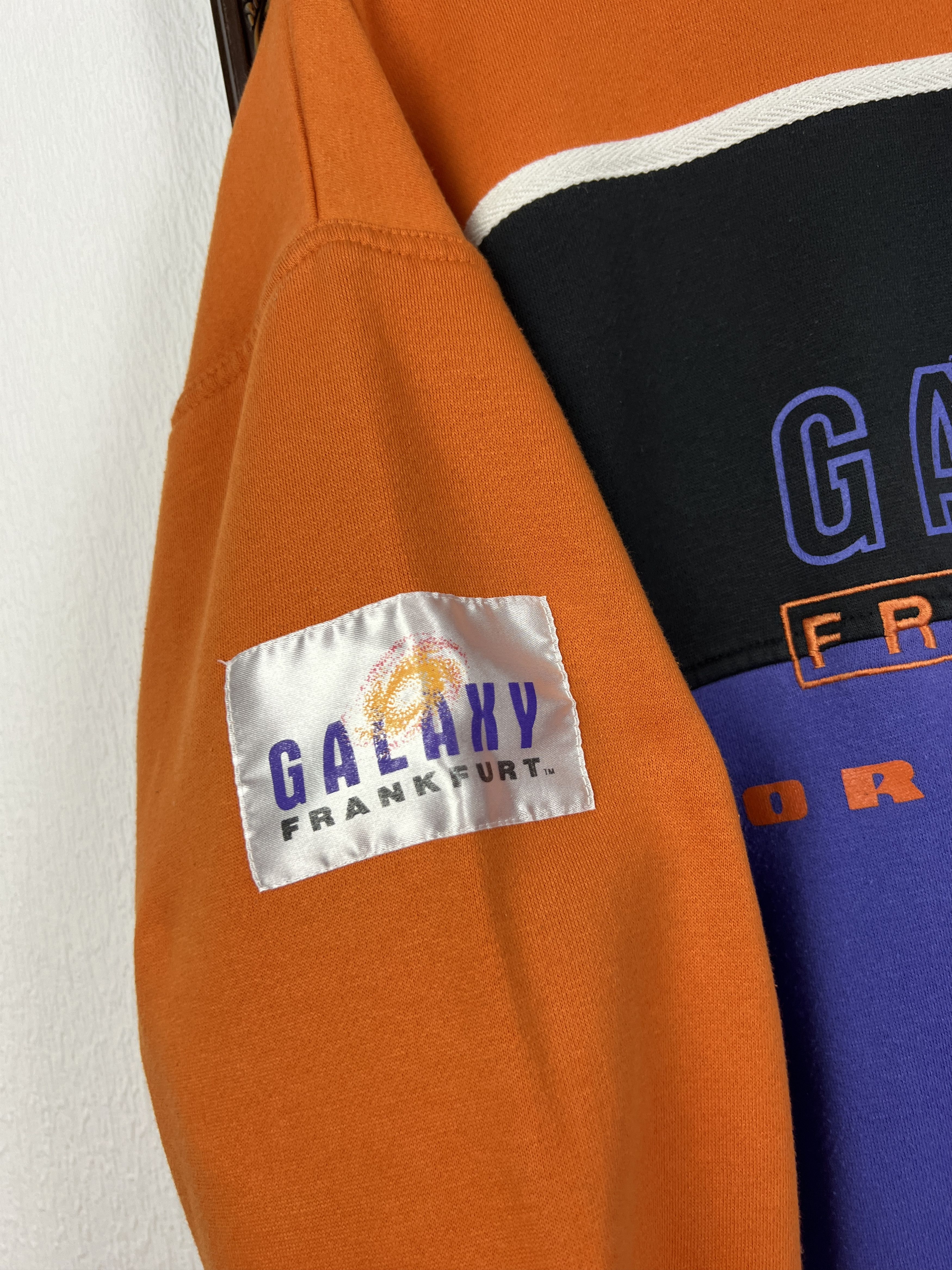 Adidas Vintage Frankfurt Galaxy World League NFL Sweatshirt Jacket Size US M / EU 48-50 / 2 - 5 Thumbnail