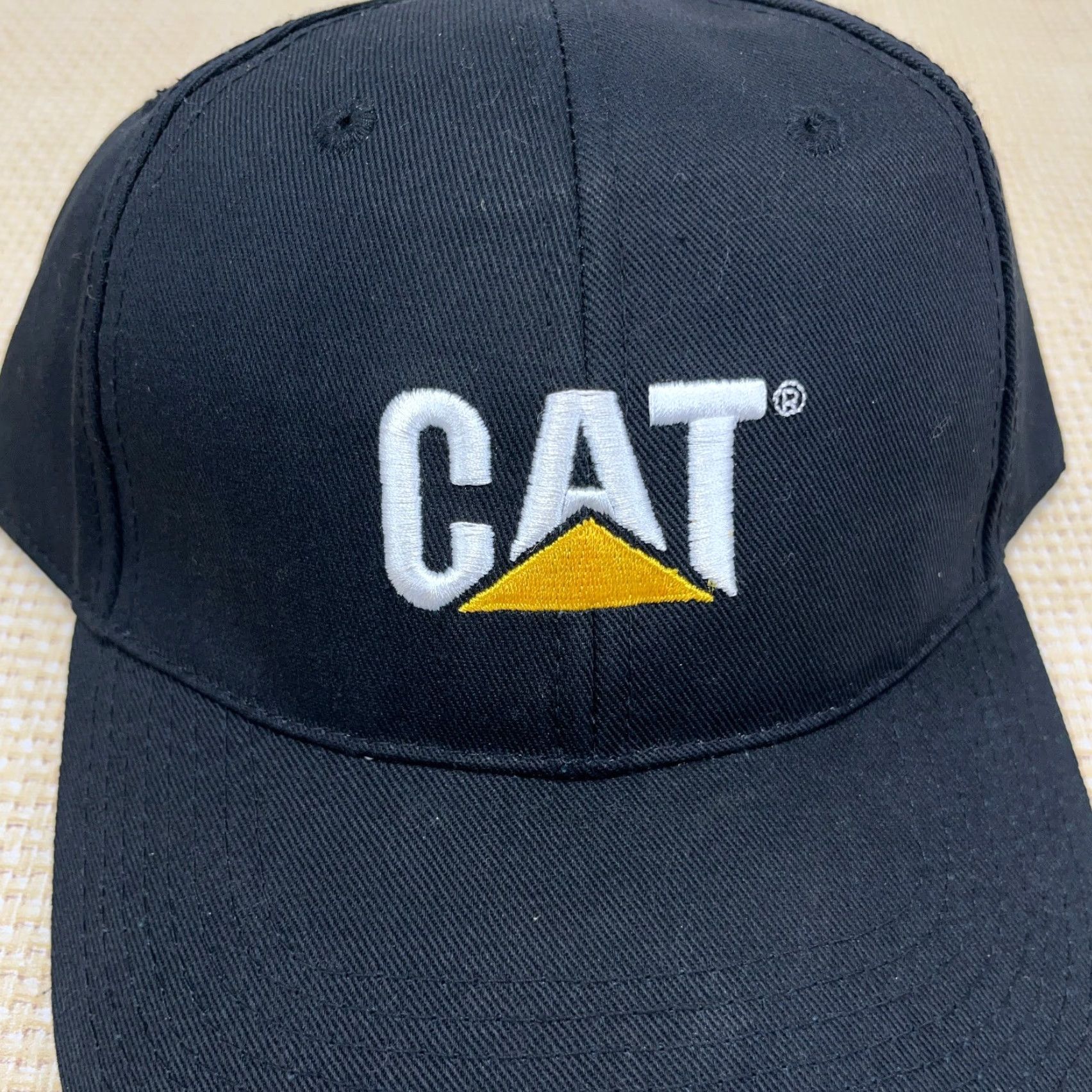 Vintage VINTAGE CAT Baseball Cap Hat Men 90s USA Adjustable Black Cotton Twill Casual Size ONE SIZE - 3 Thumbnail