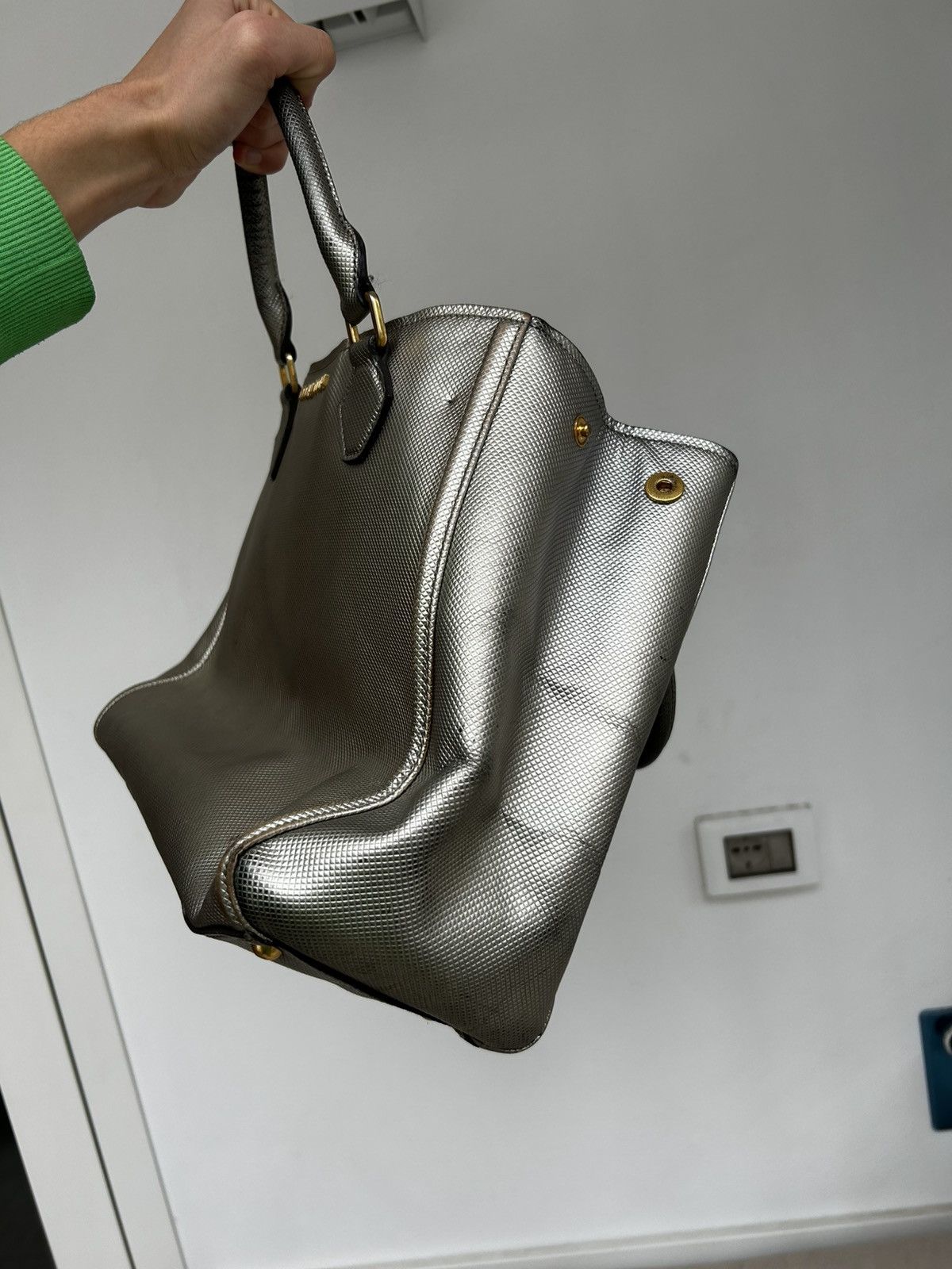 Miu Miu Bag miu miu grey Size ONE SIZE - 3 Thumbnail