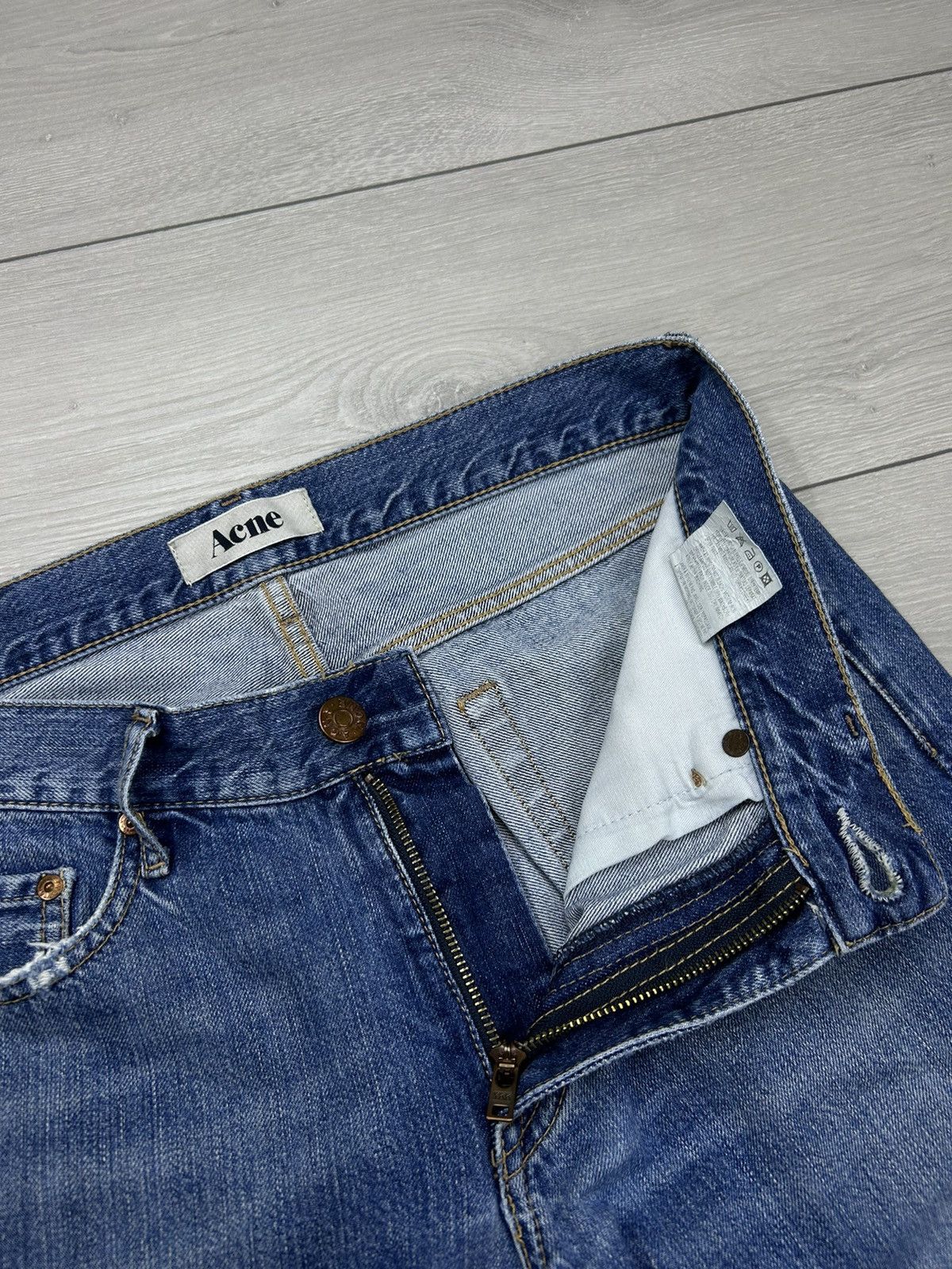 Acne Studios × Vintage Acne Studios Vintage MIC/SAN denim jeans size 30/34 Size US 30 / EU 46 - 4 Thumbnail