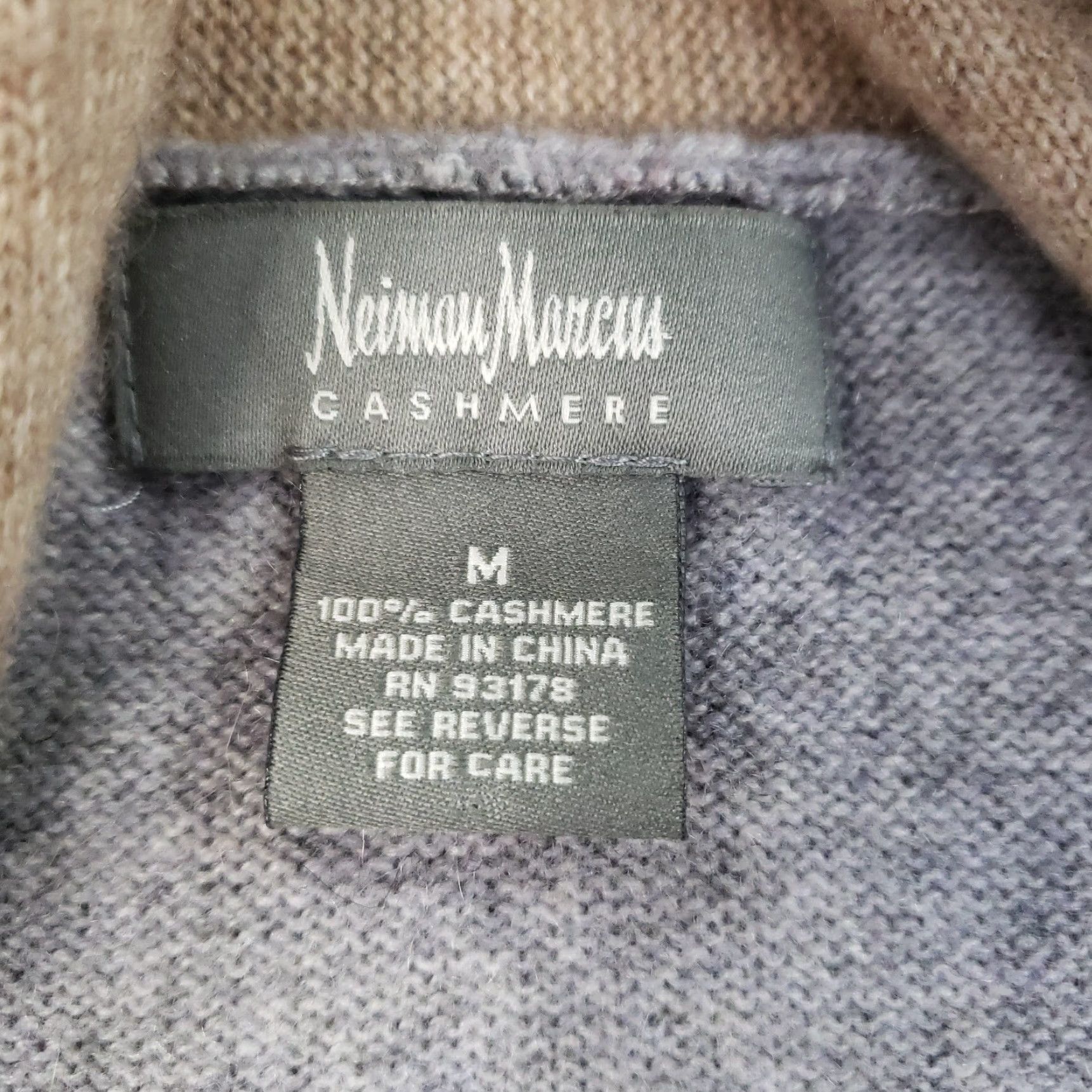 Neiman Marcus Neiman Marcus Cashmere Cardigan Sweater Womens Medium Gray Lightweight Open Front Classic Size M / US 6-8 / IT 42-44 - 6 Thumbnail